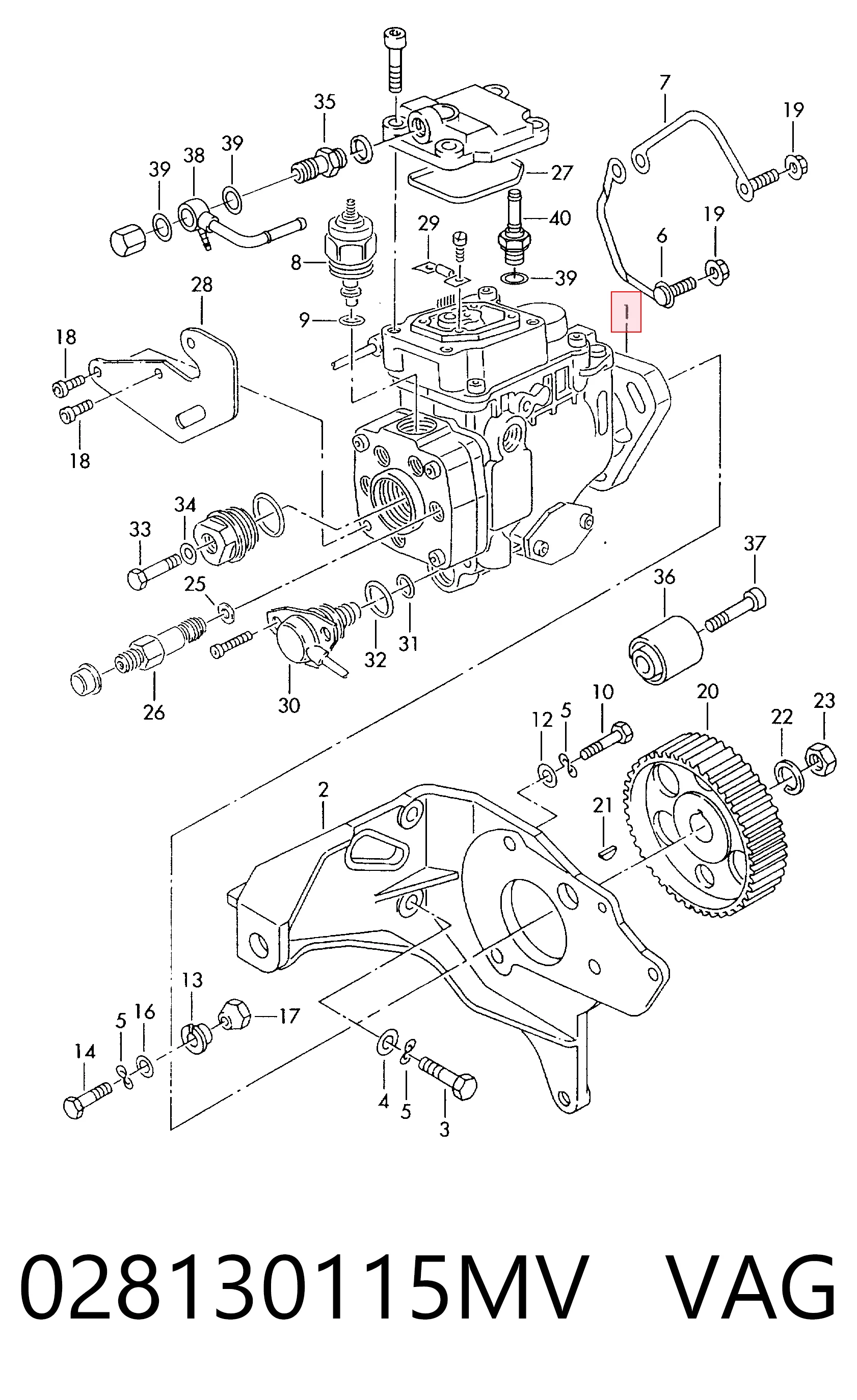 Pompa wtryskowa wysokiego ciśnienia Audi A6 C4 kombi (4A5) (1994 - 1998) cena, od 278,57 USD