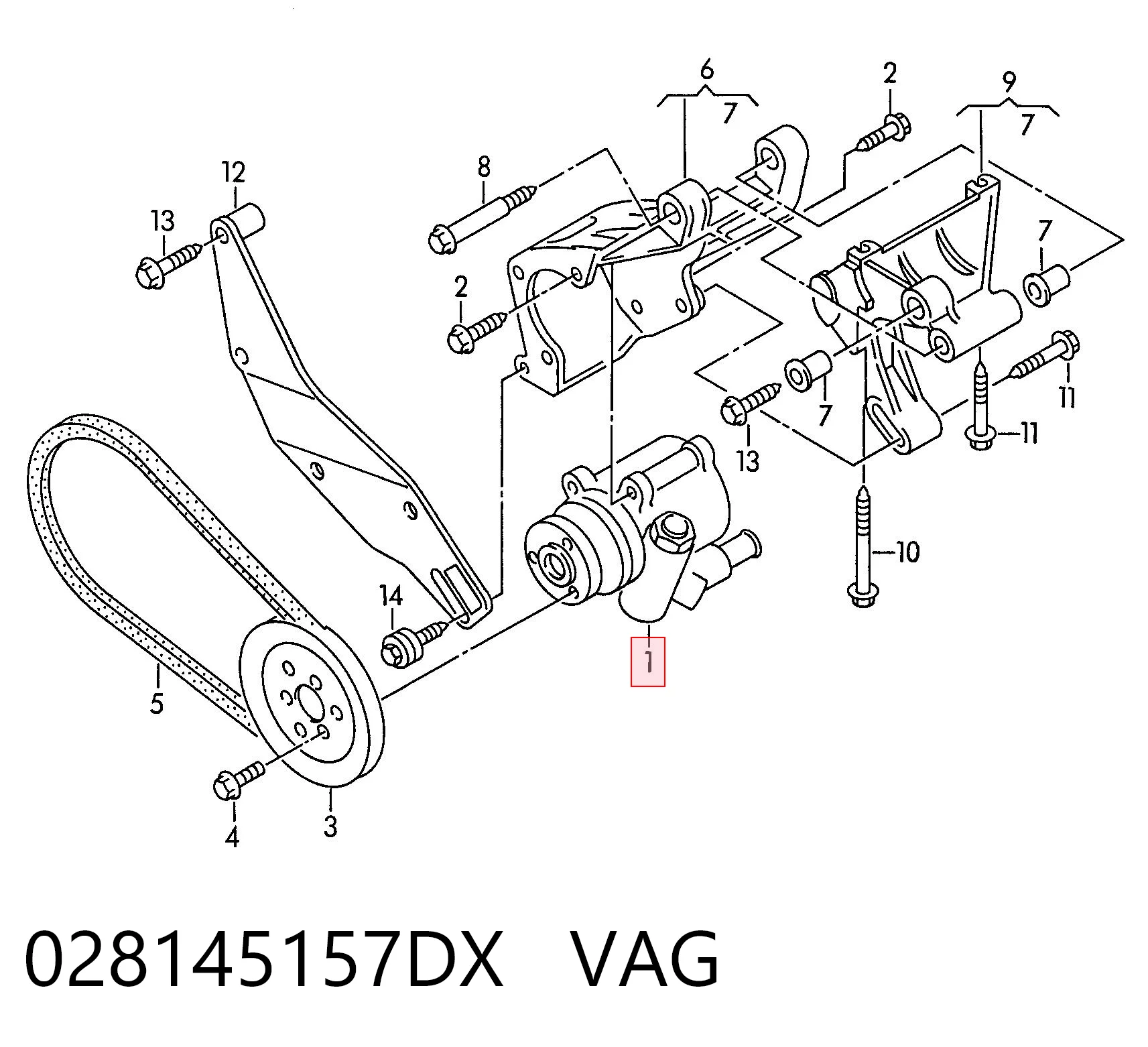 028145157DX VAG