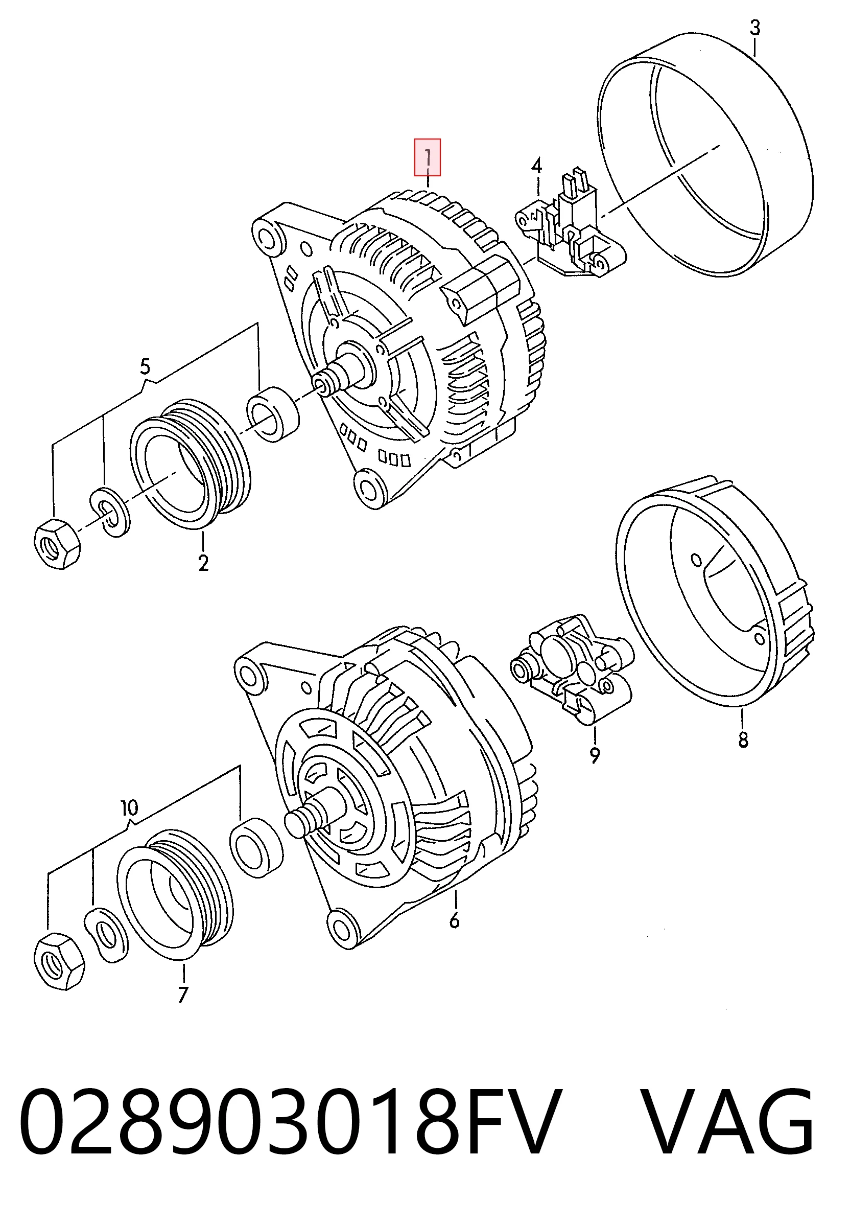 028903018FV VAG