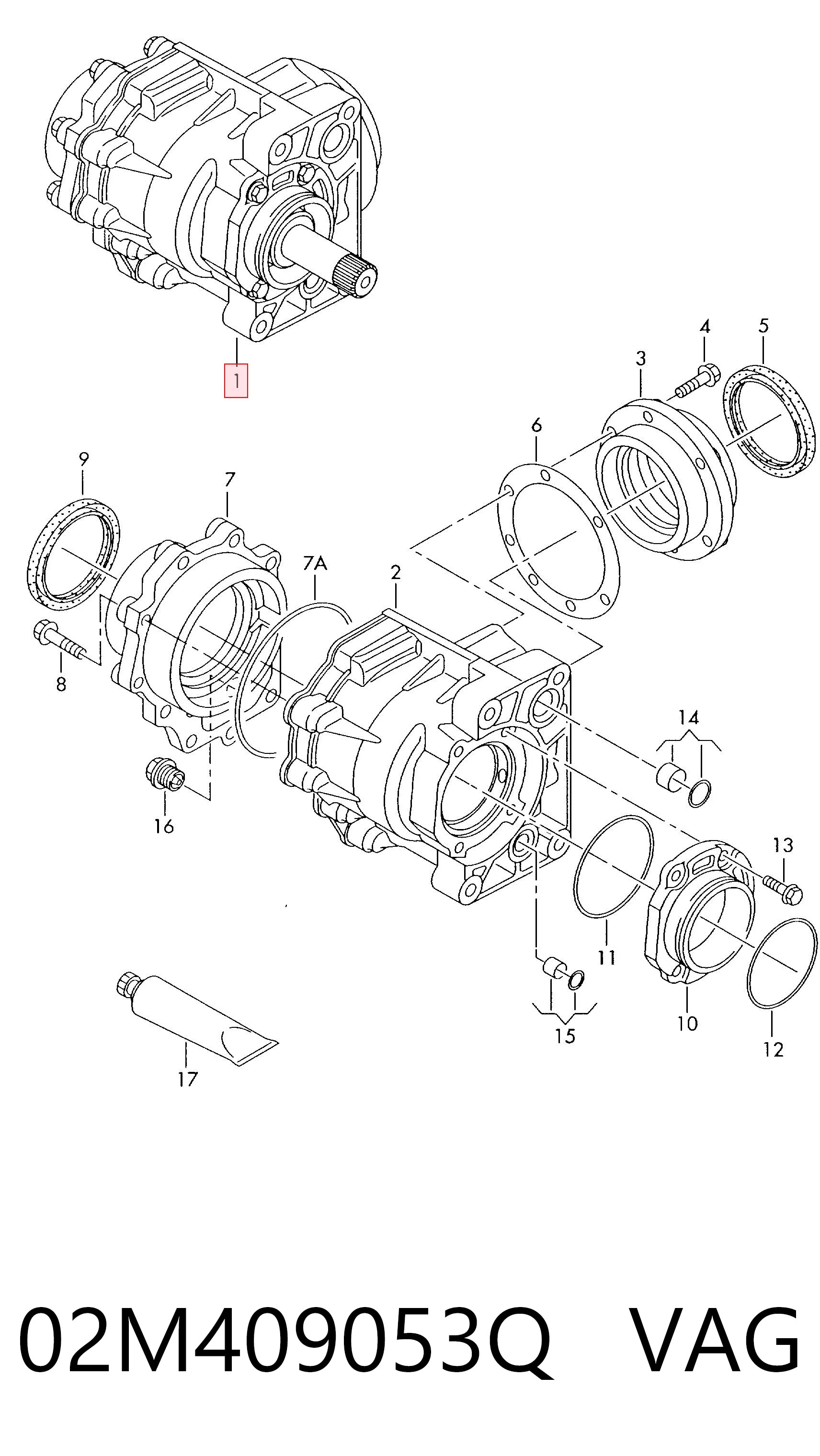 Skrzynia rozdzielcza do Seat Leon I 1M1