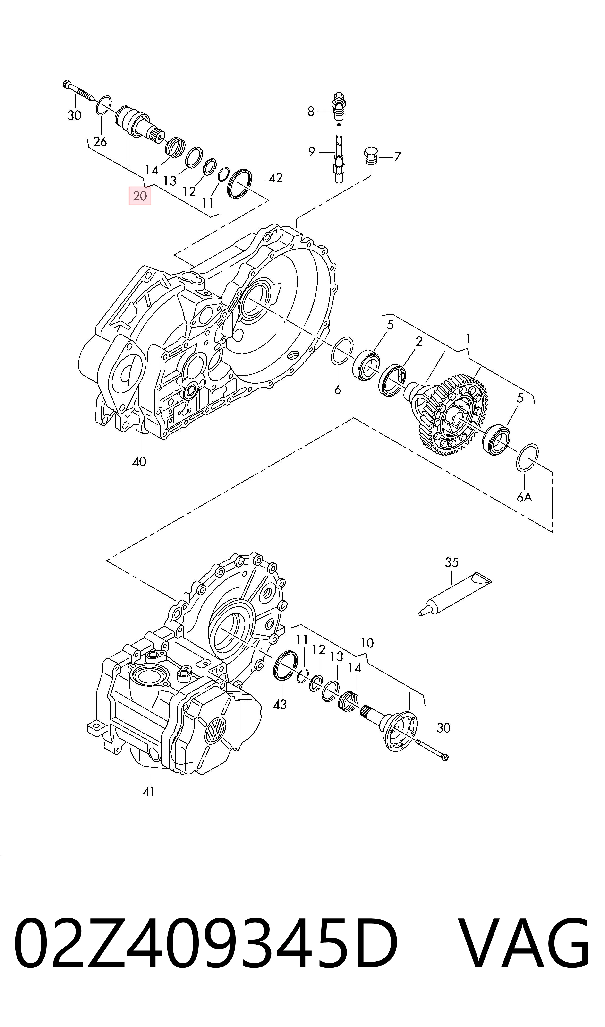 02Z409345D VAG