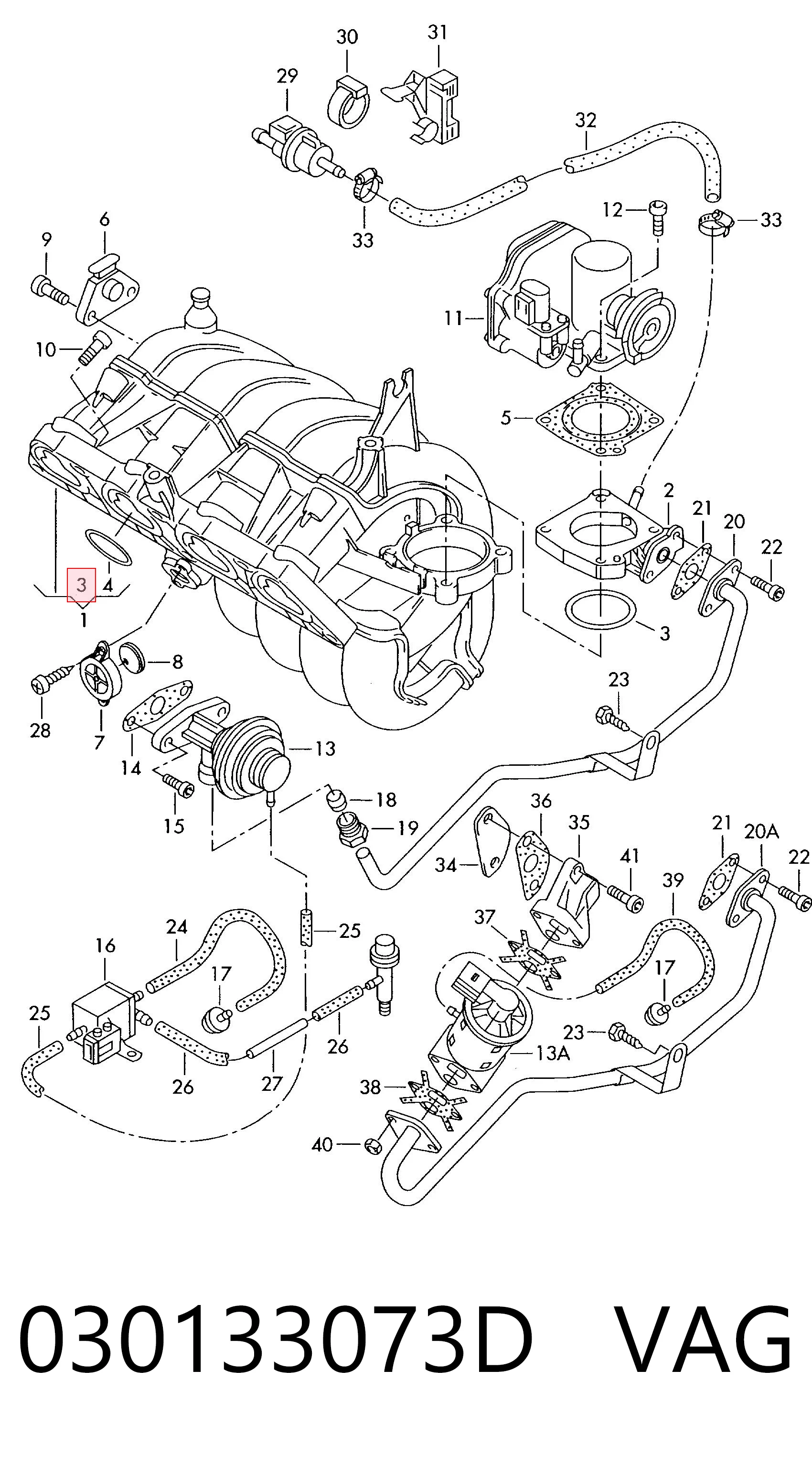 Uszczelka przepustnicy Volkswagen Golf III hatchback (1H1) (1989 - 2000) cena, od 8,02 USD