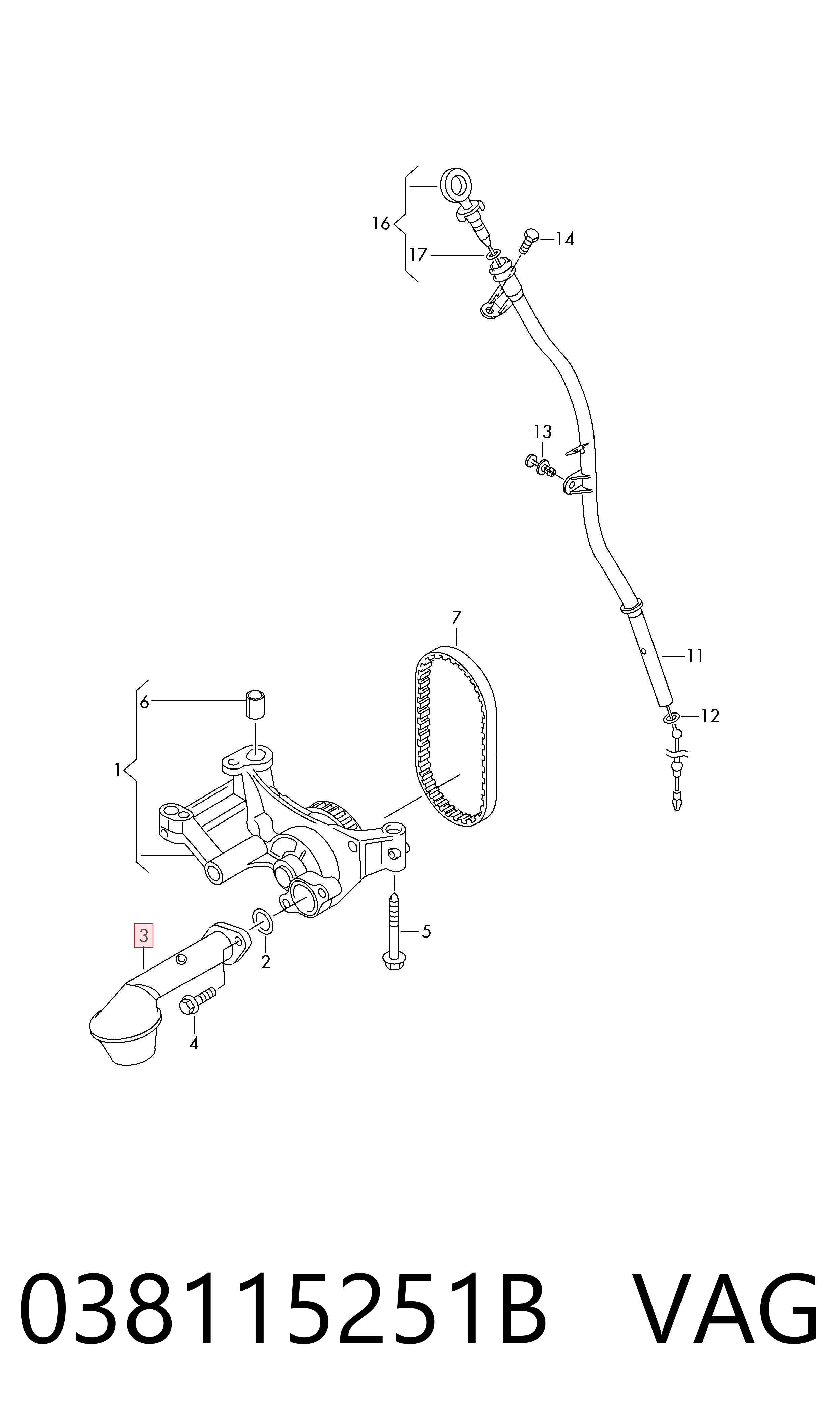 Kanał ssący VAG 038115251B cena, od 40,67 USD