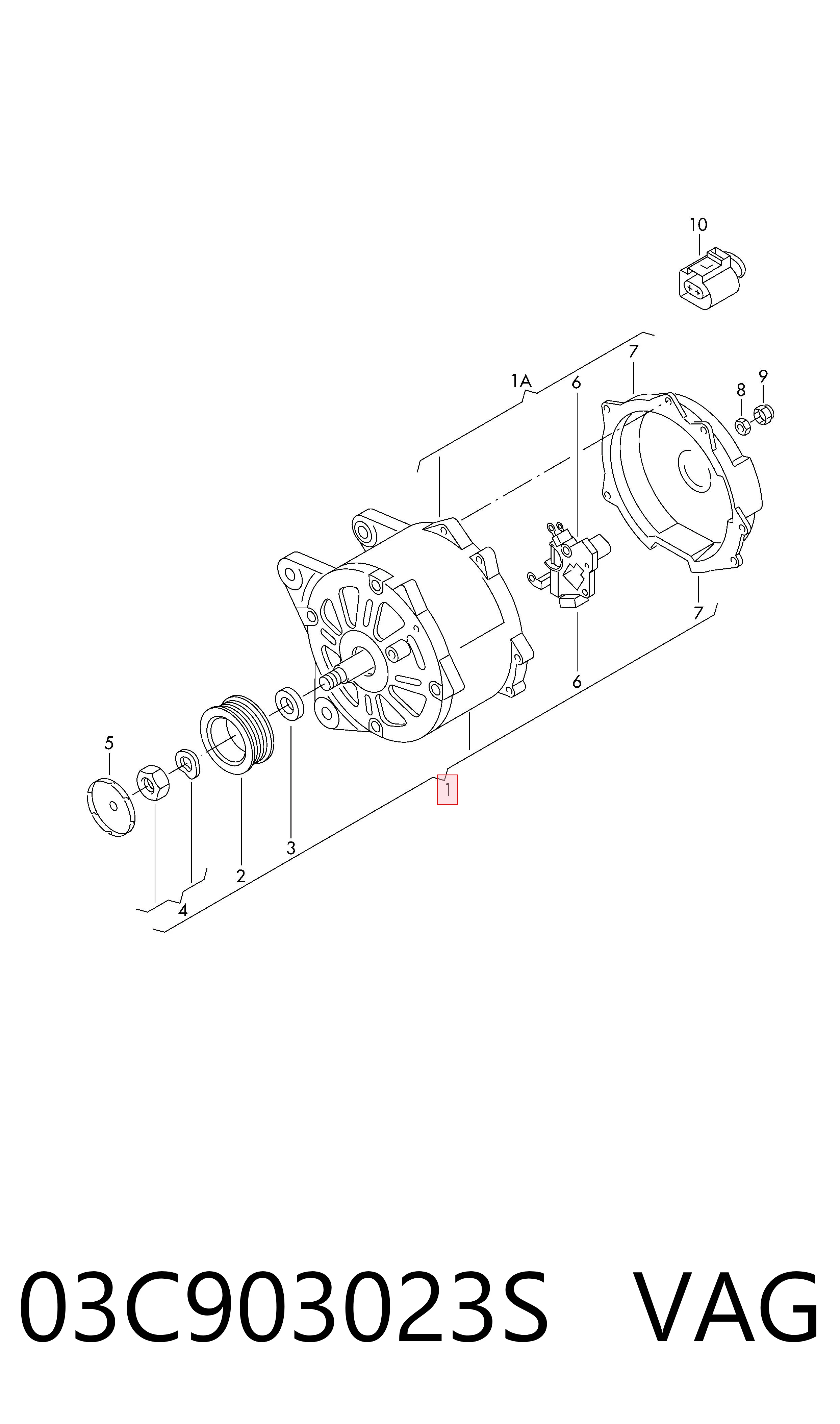 03C903023S VAG