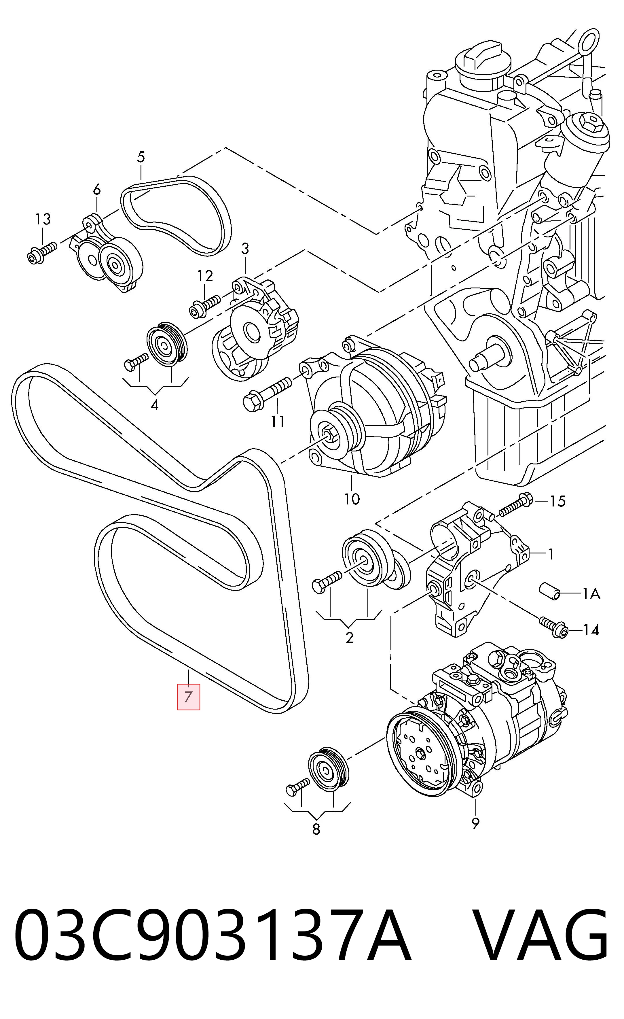 03C903137A VAG