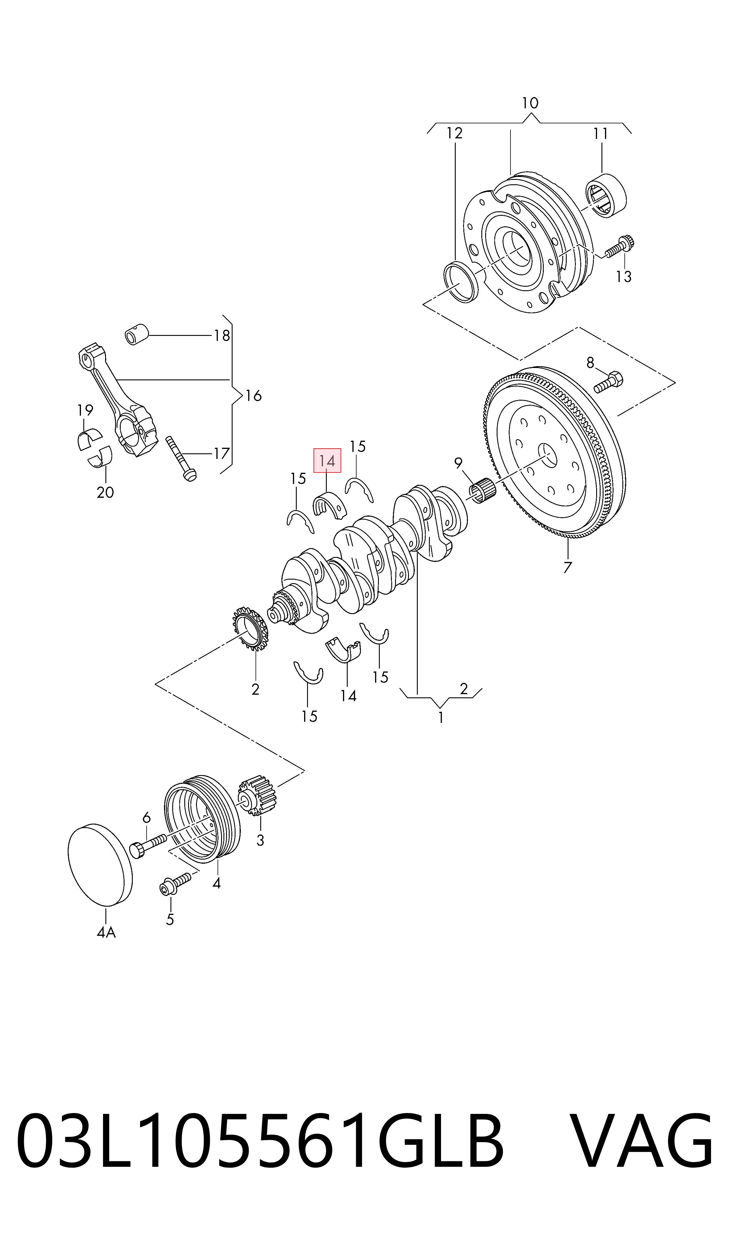03L105561GLB VAG 