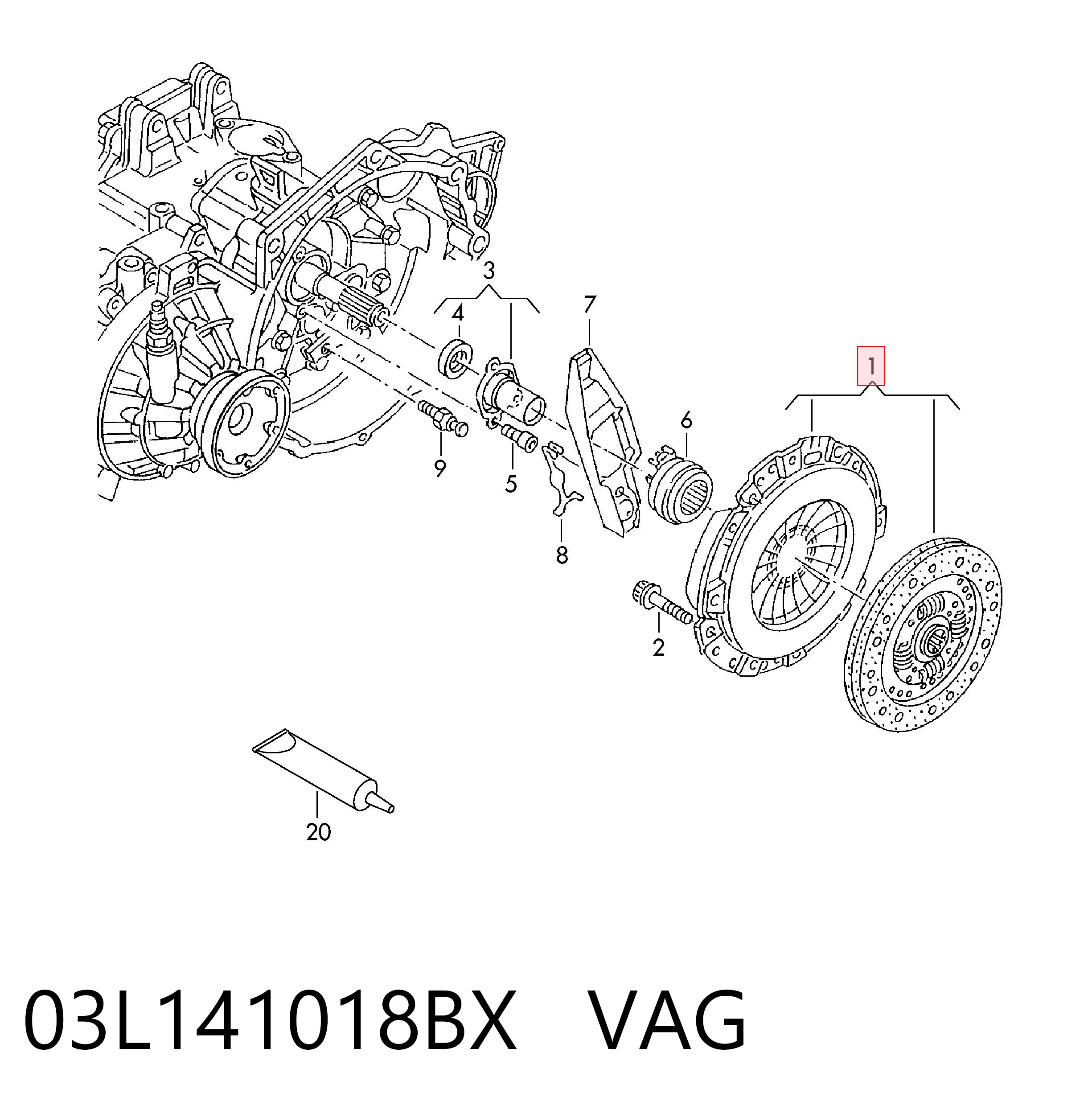 03L141018BX VAG