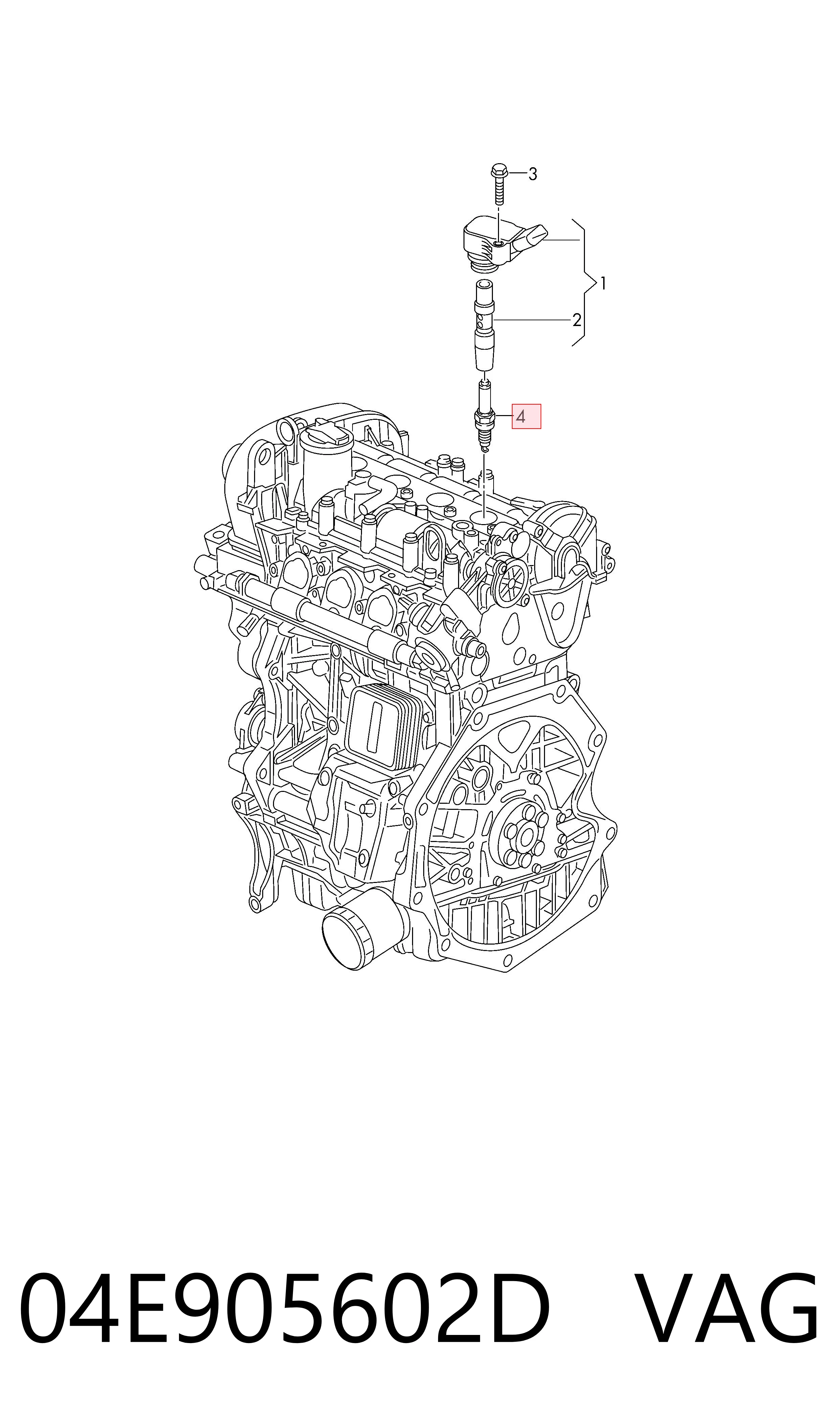Do koszyka Świeca zapłonowa Volkswagen Jetta VII BU3, BU4