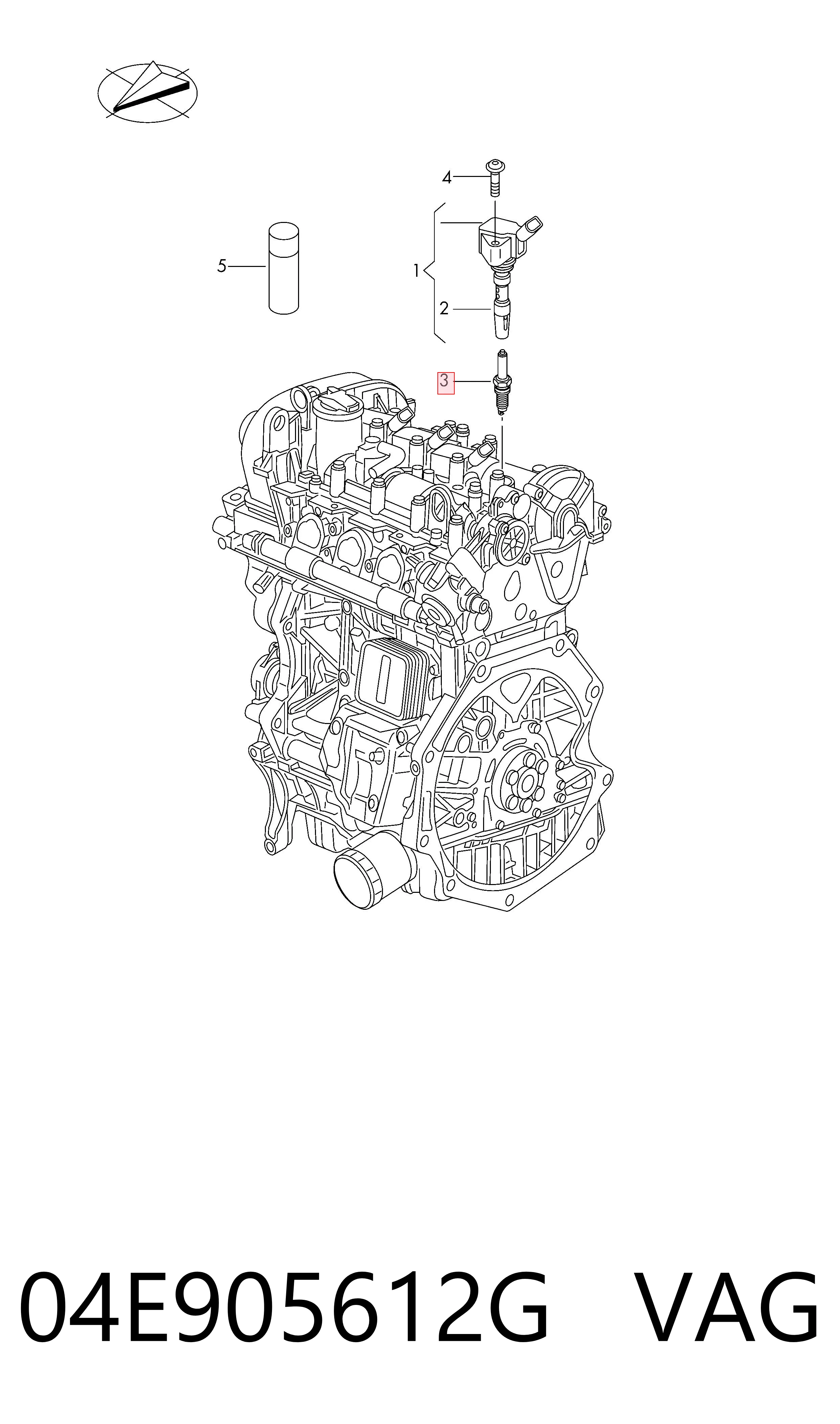 04E905612G VAG