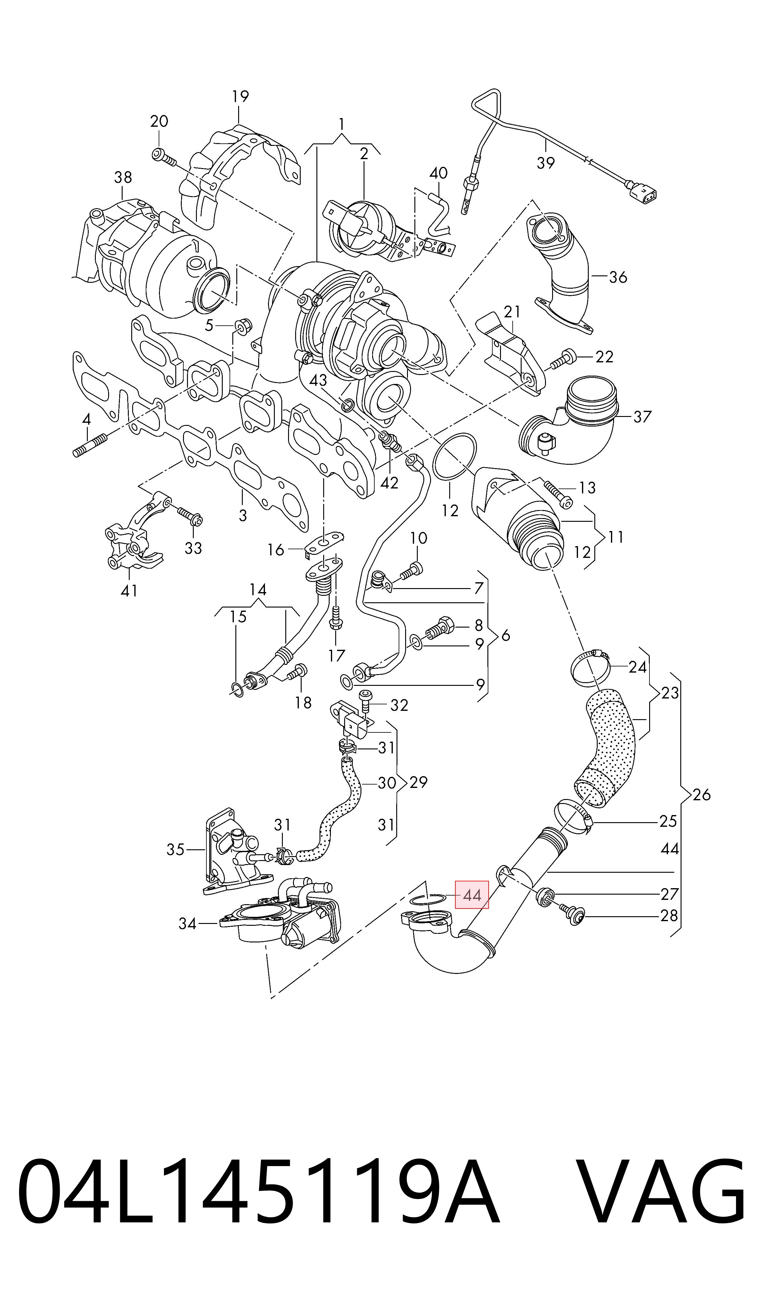  VAG 04L145119A cena, od 8,31 USD