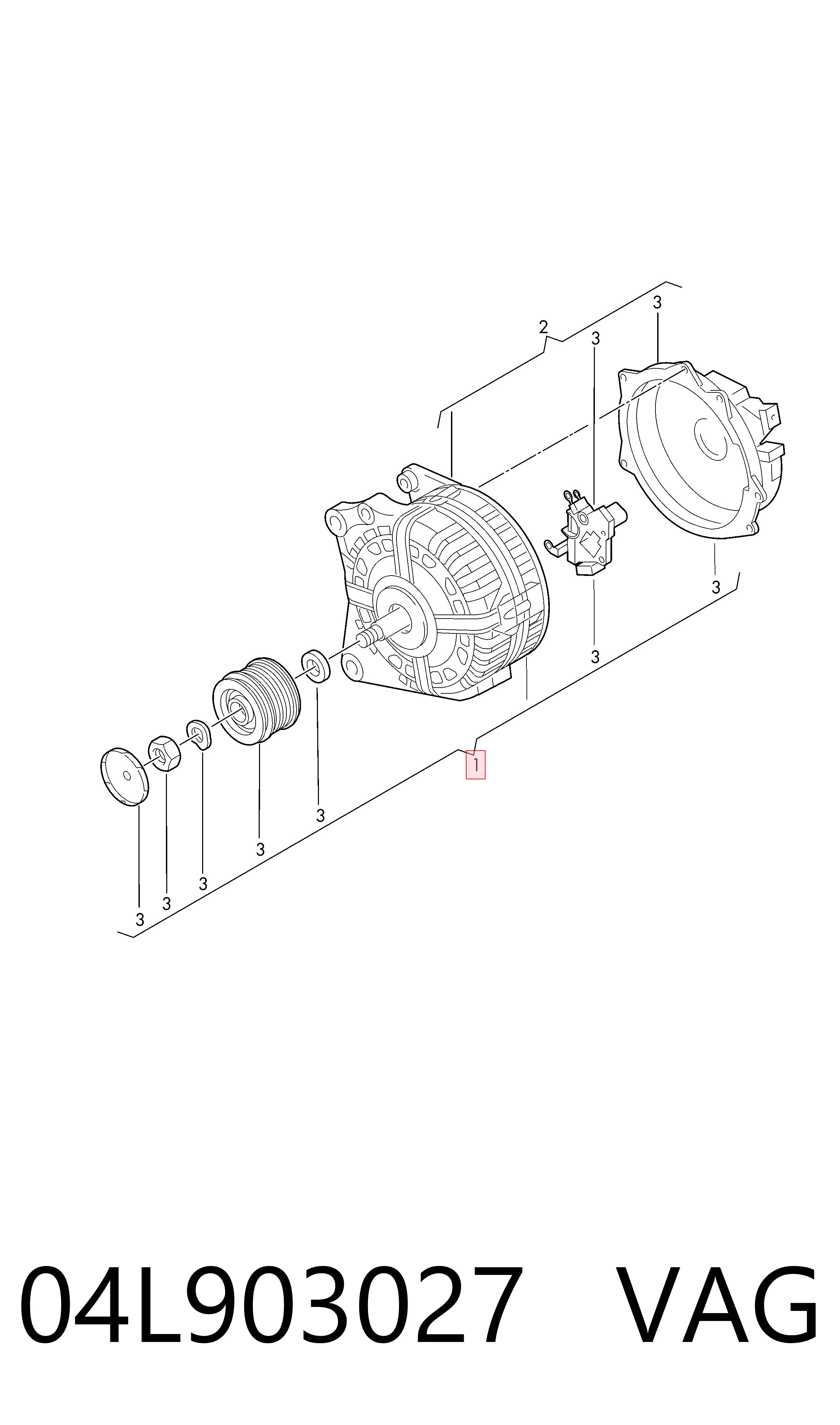 Alternator do Audi Q5  FYB, FYG