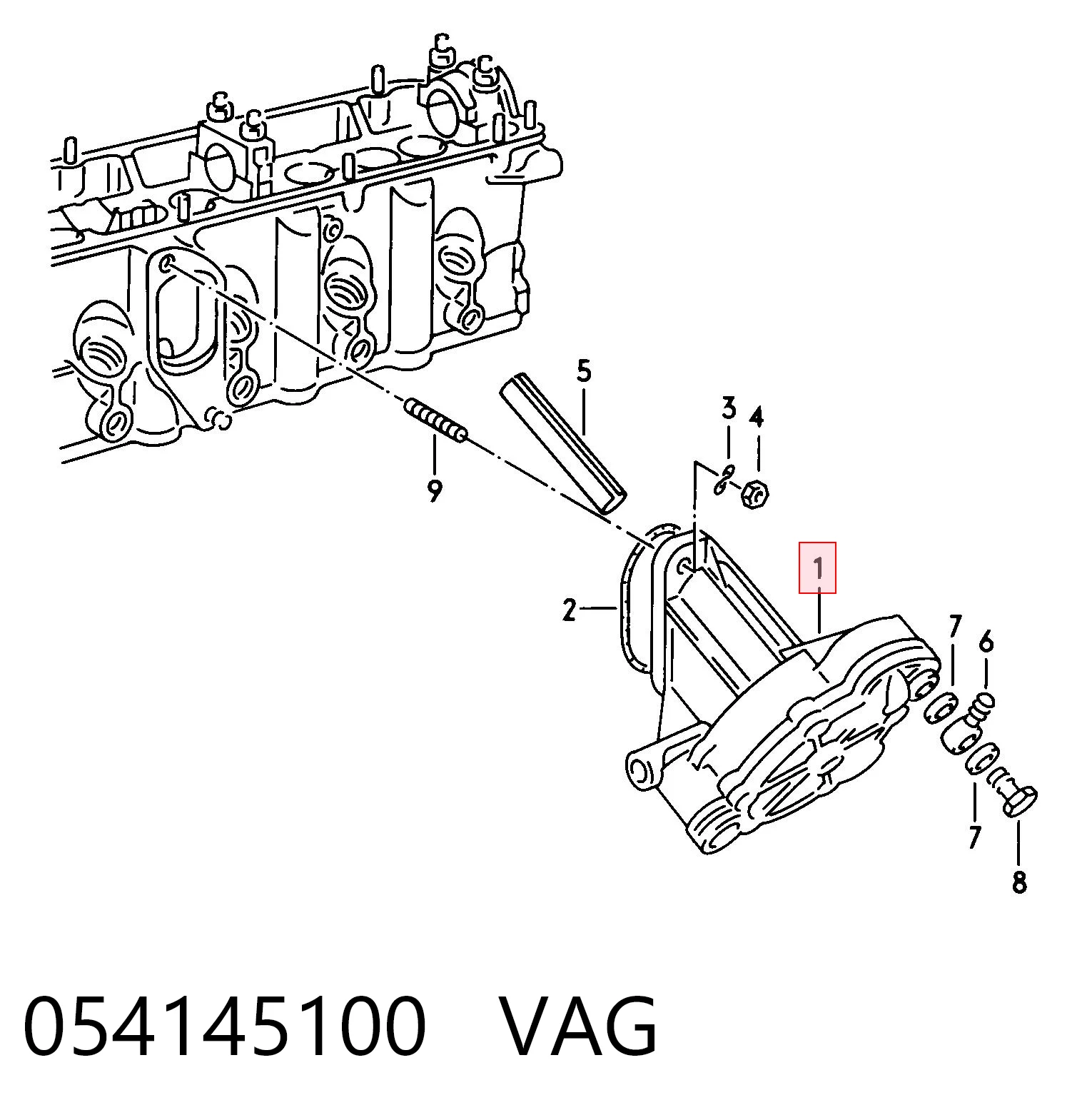 Pompa podciśnienia do Volkswagen Passat B2 32B