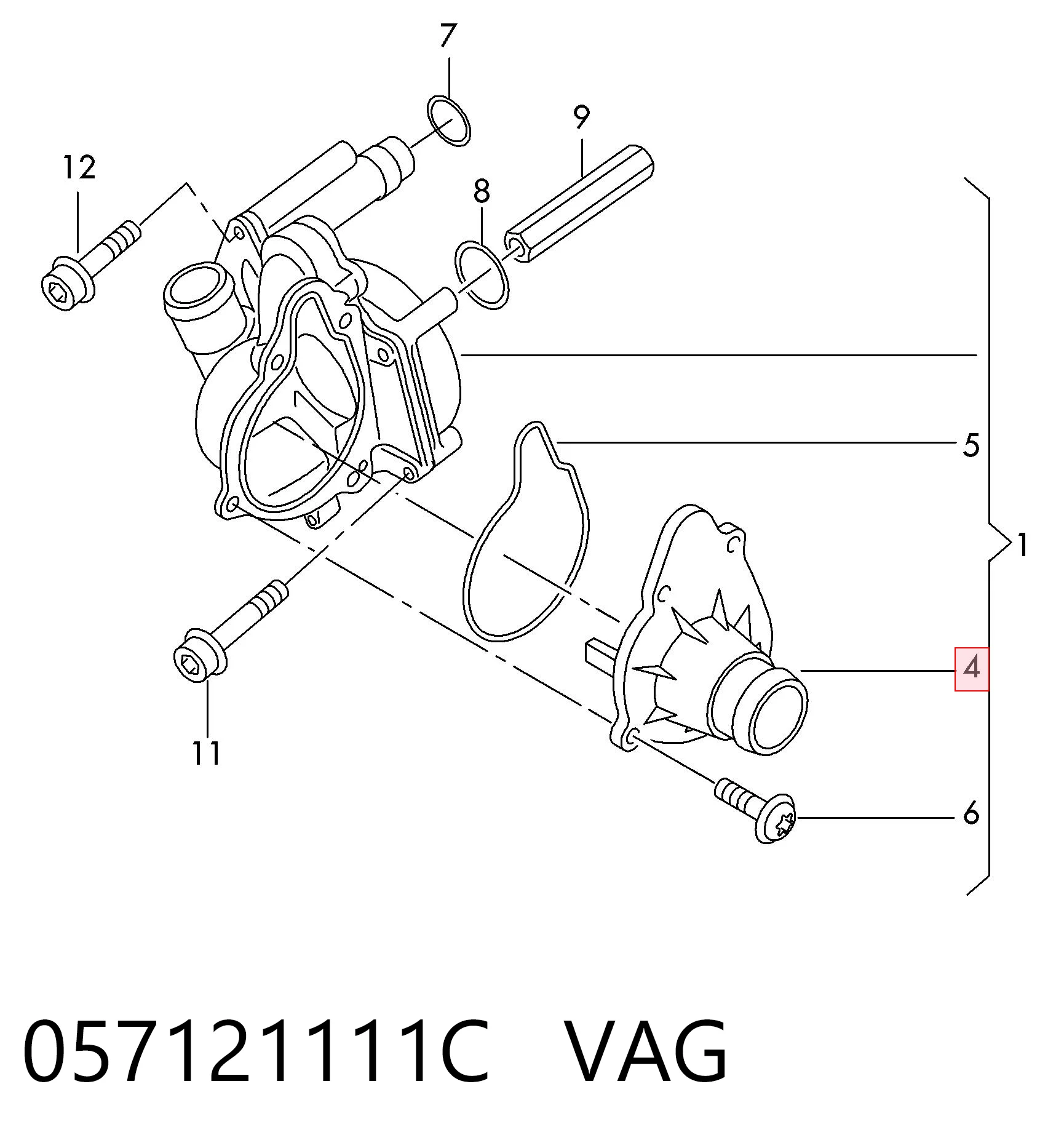057121111C VAG