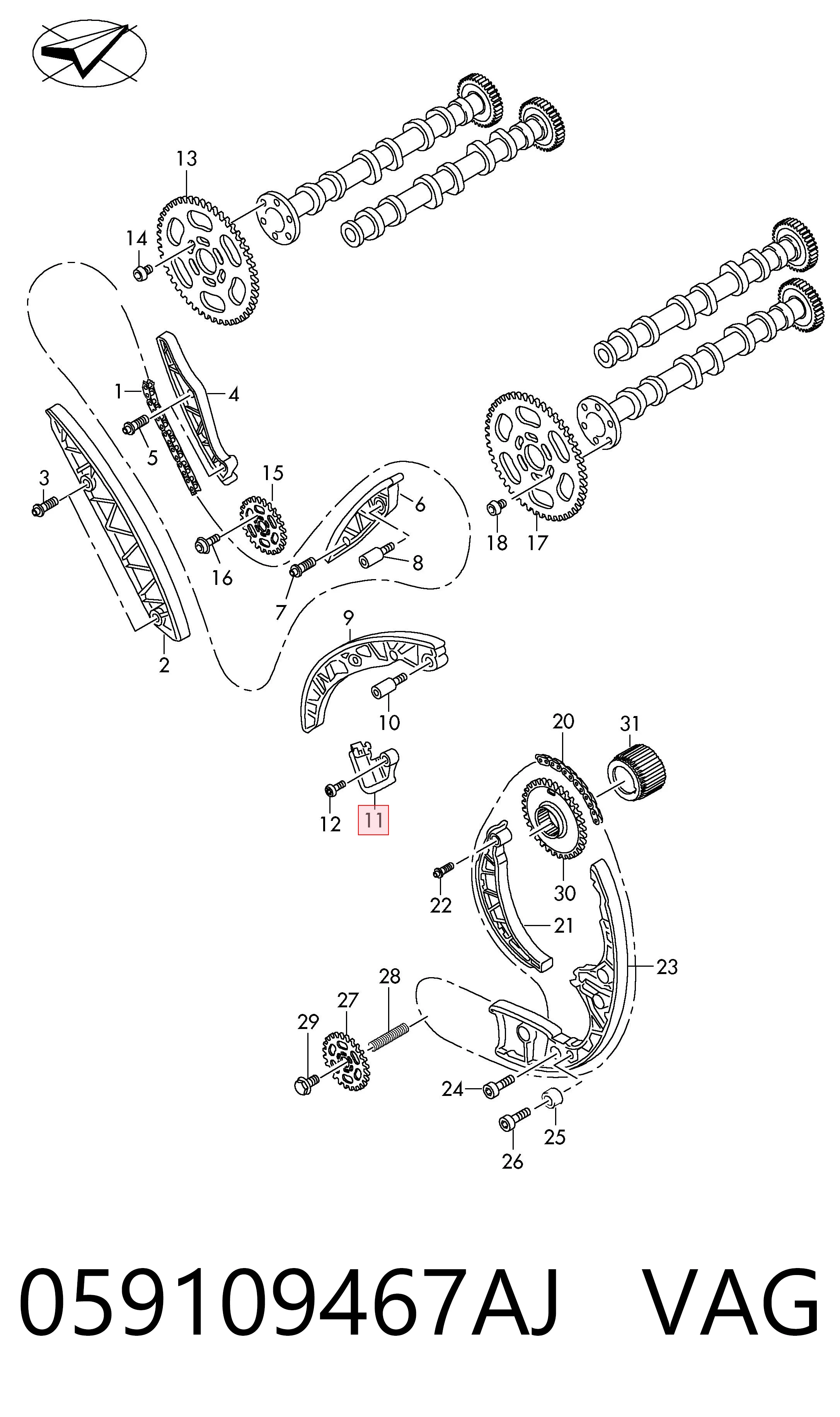059109467AJ VAG