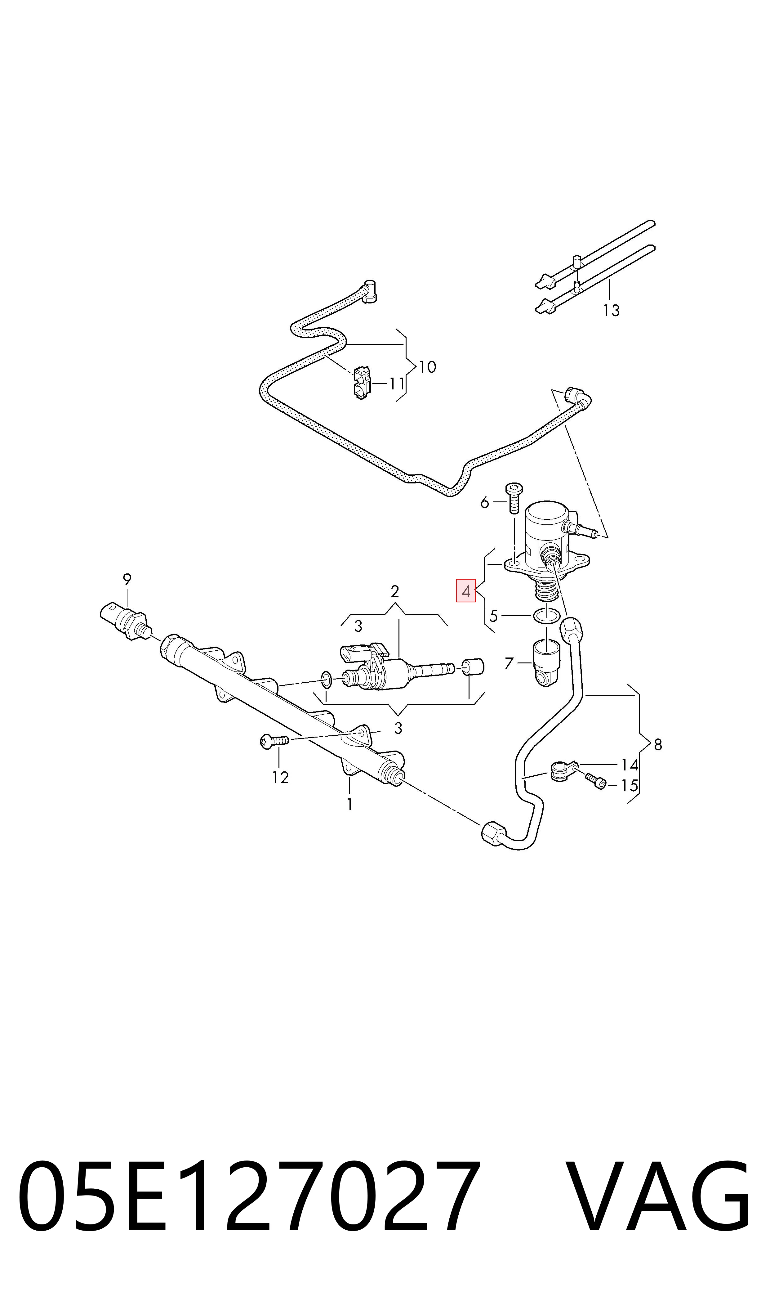 Pompa wtryskowa wysokiego ciśnienia do Volkswagen Polo VI AW1, BZ1, AE1