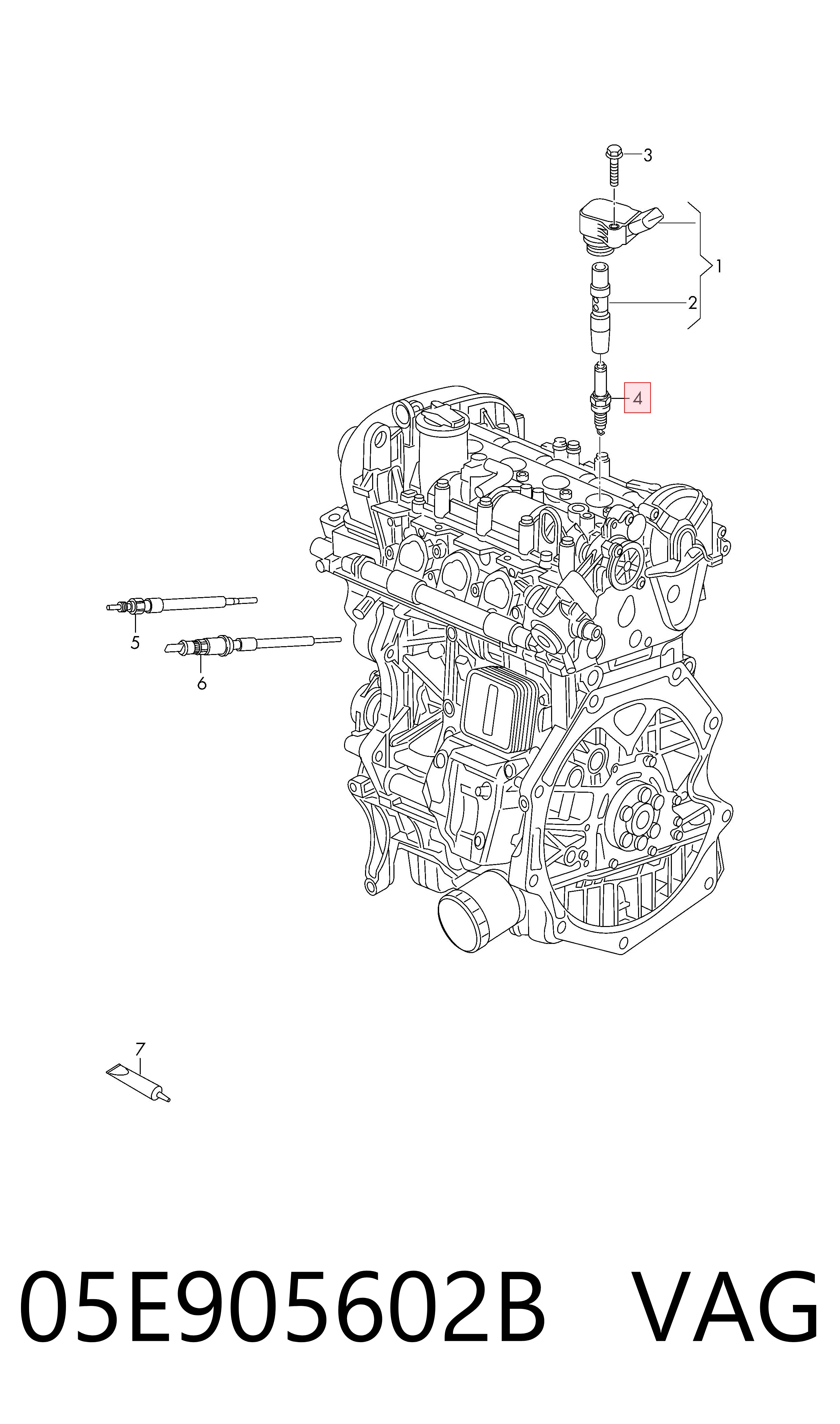 05E905602B VAG