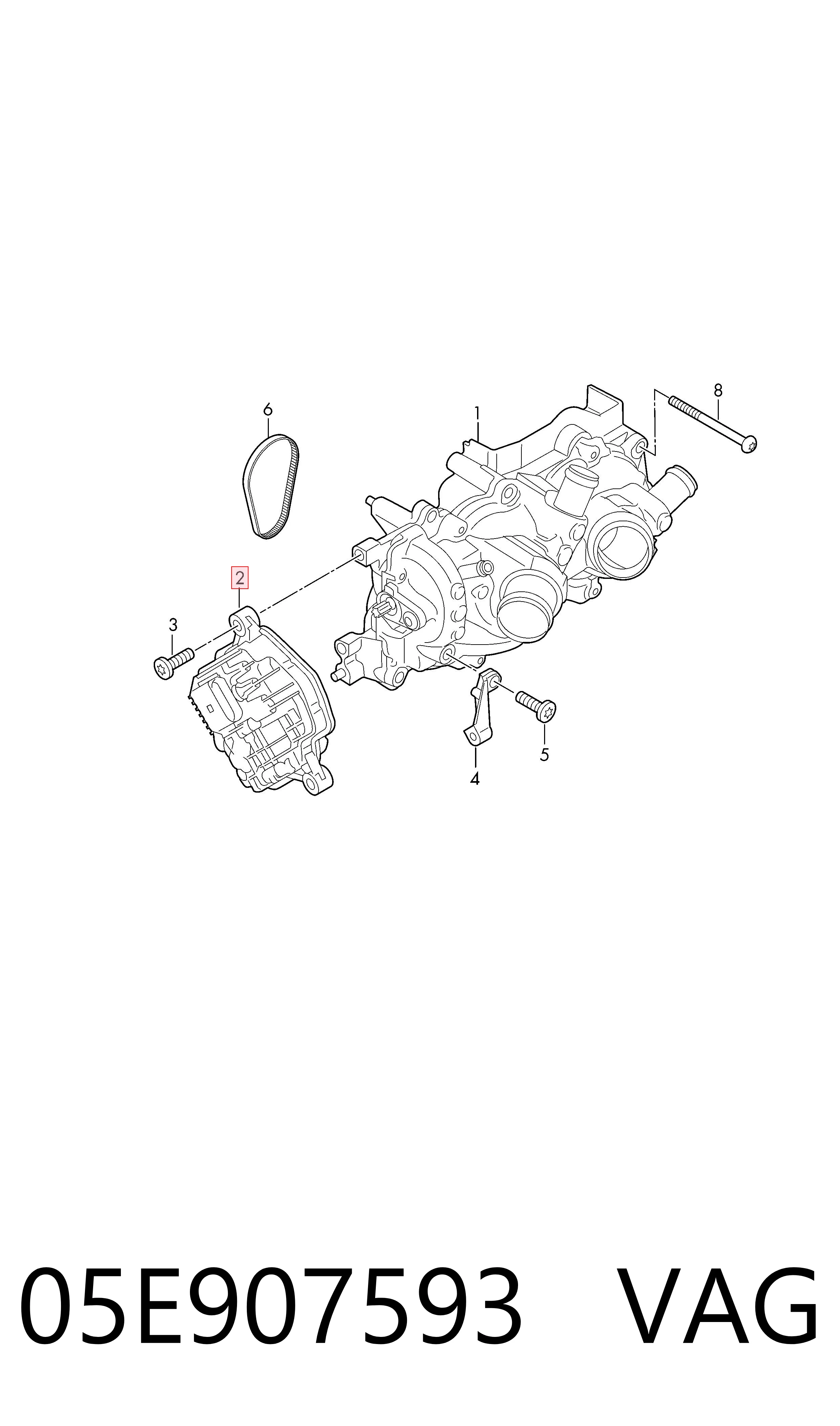 05E907593 VAG