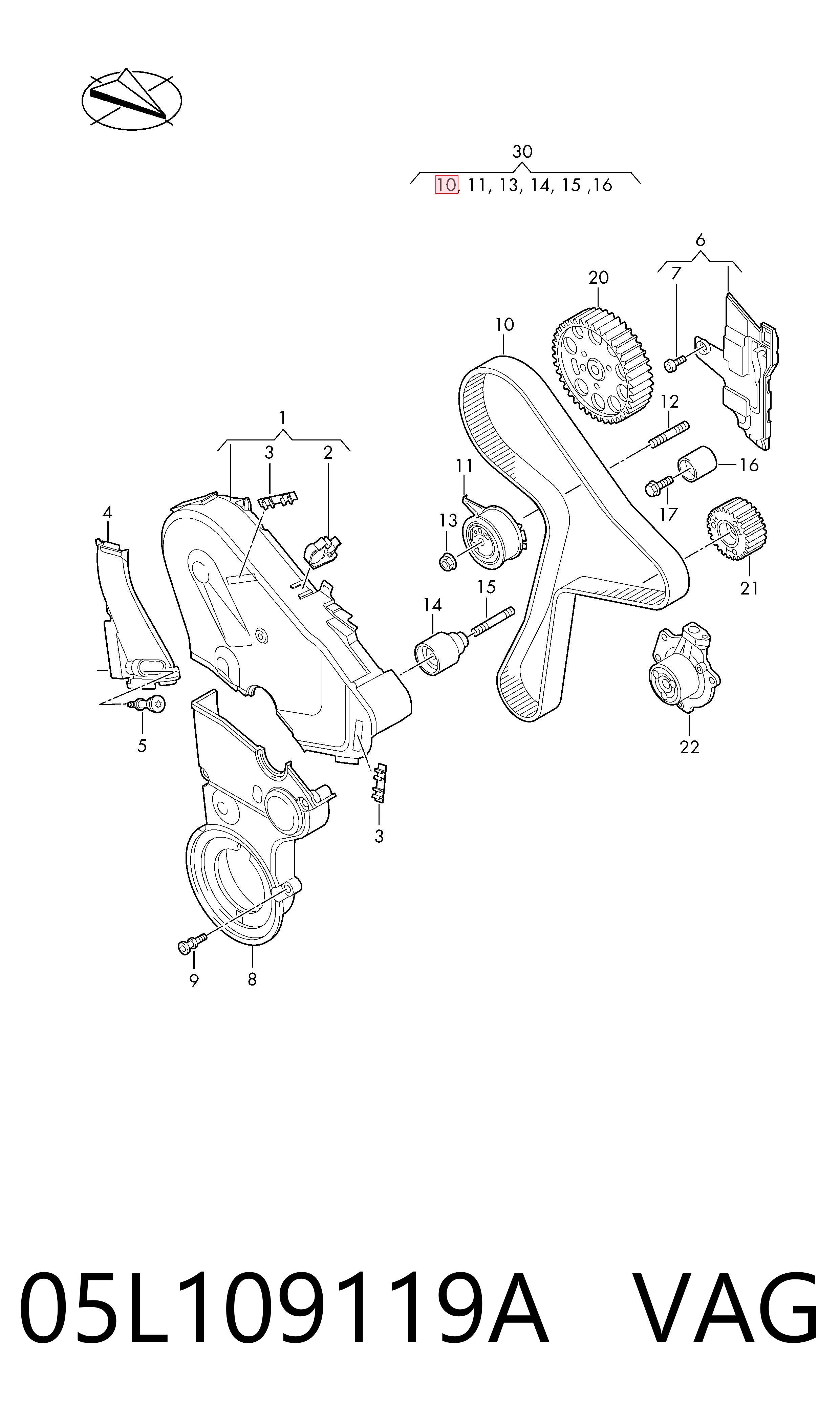 05L109119A VAG