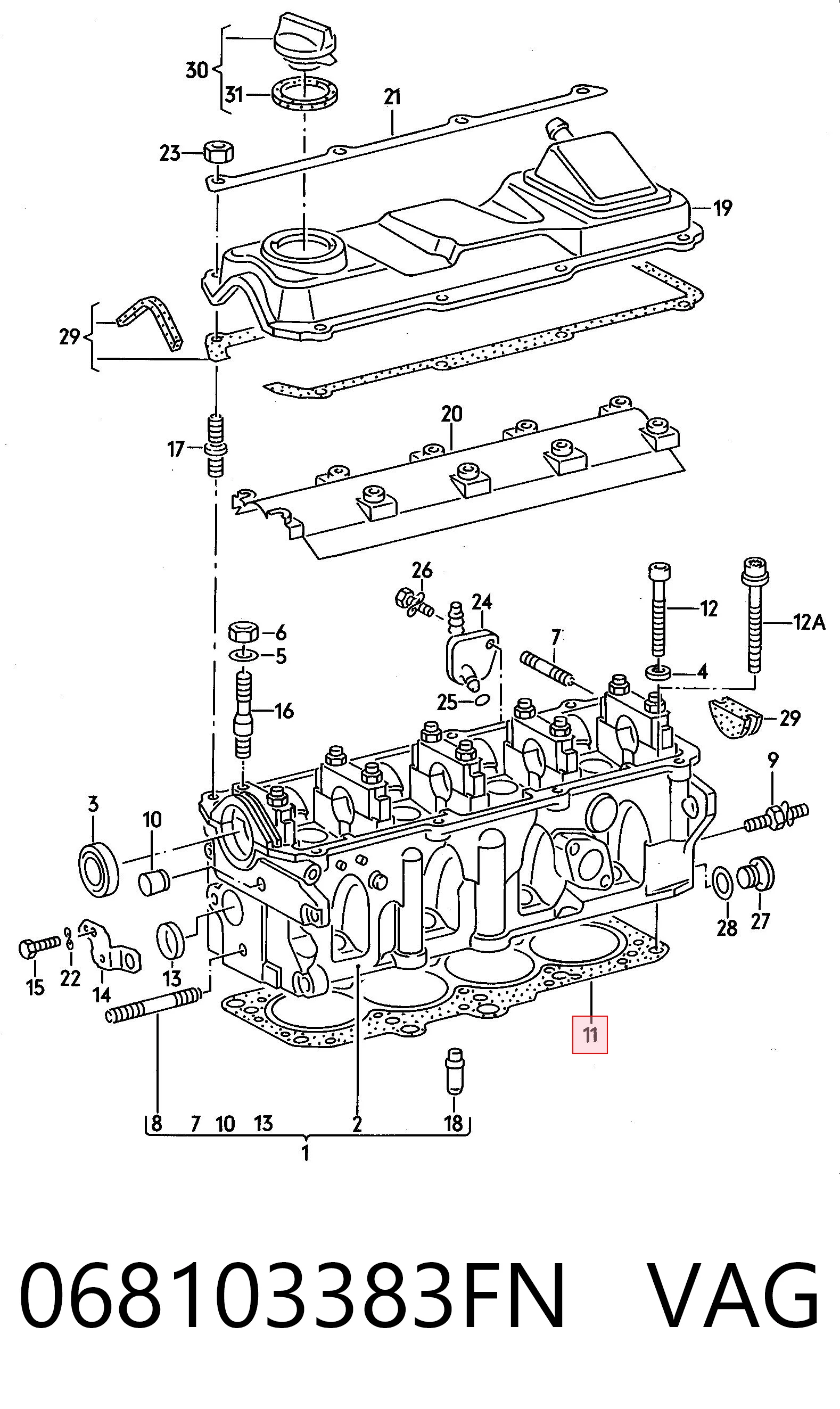 068103383FN VAG