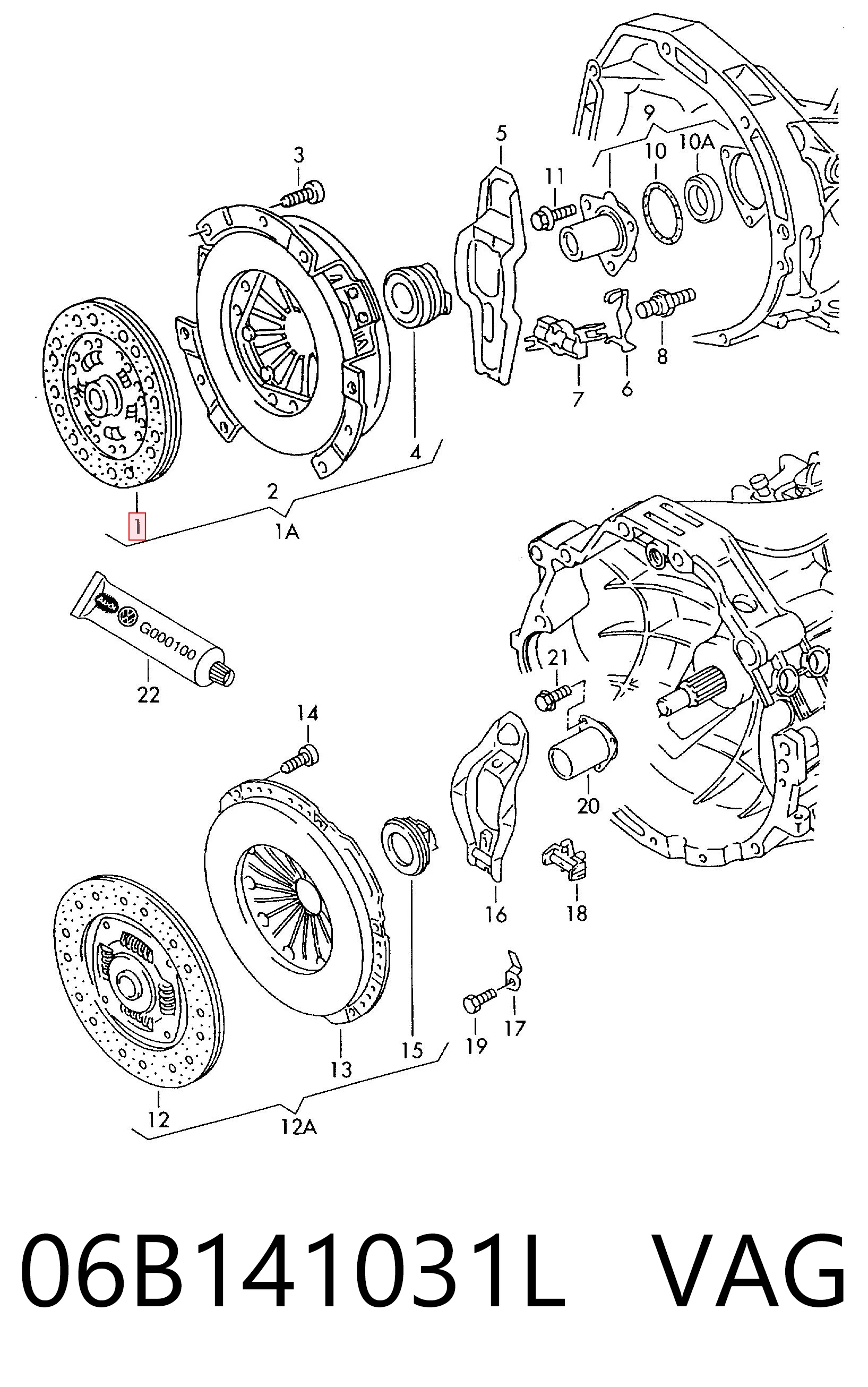 Tarcza sprzęgła Audi A6 C4 kombi (4A5) (1994 - 1998) cena, od 68,10 USD