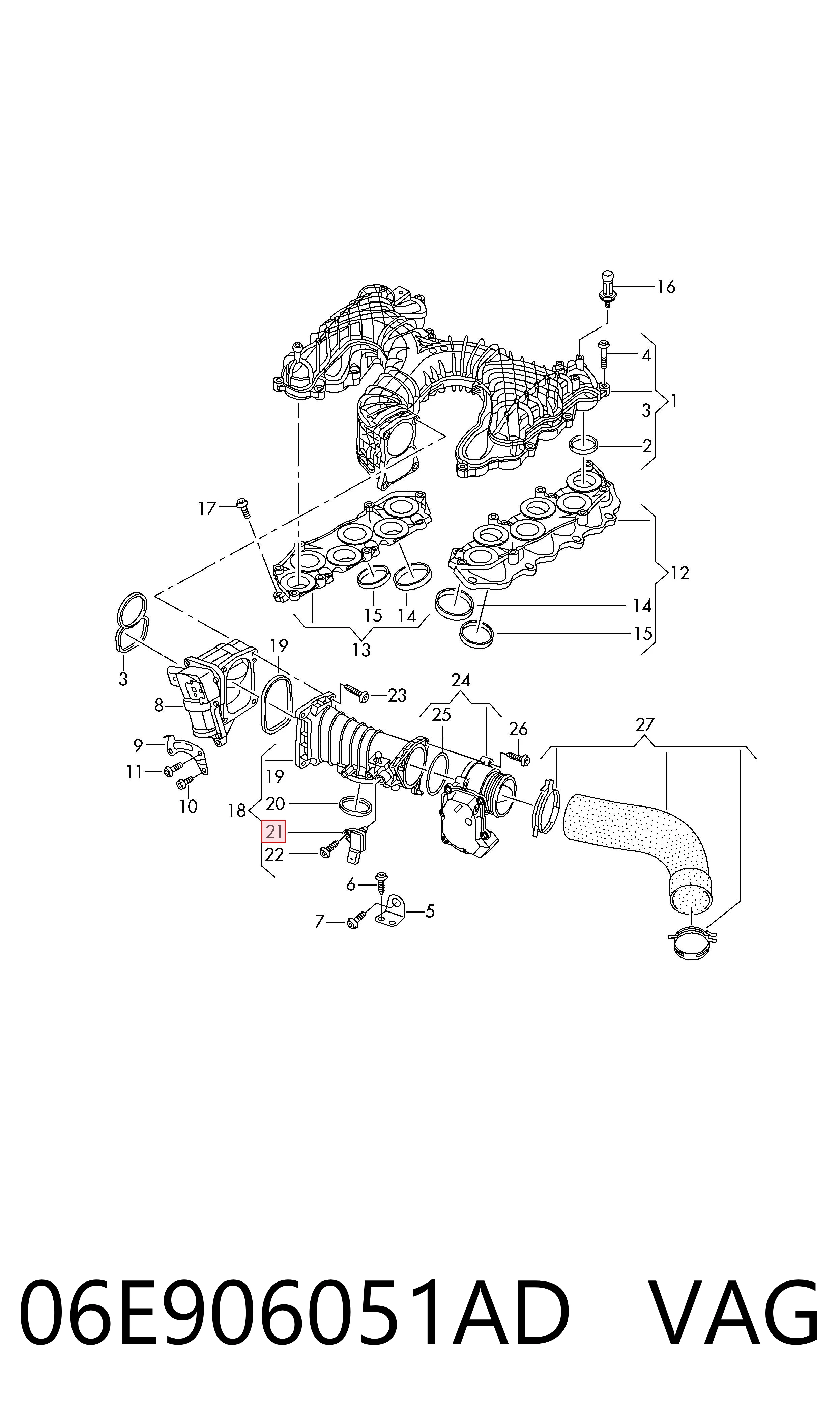 06E906051AD VAG