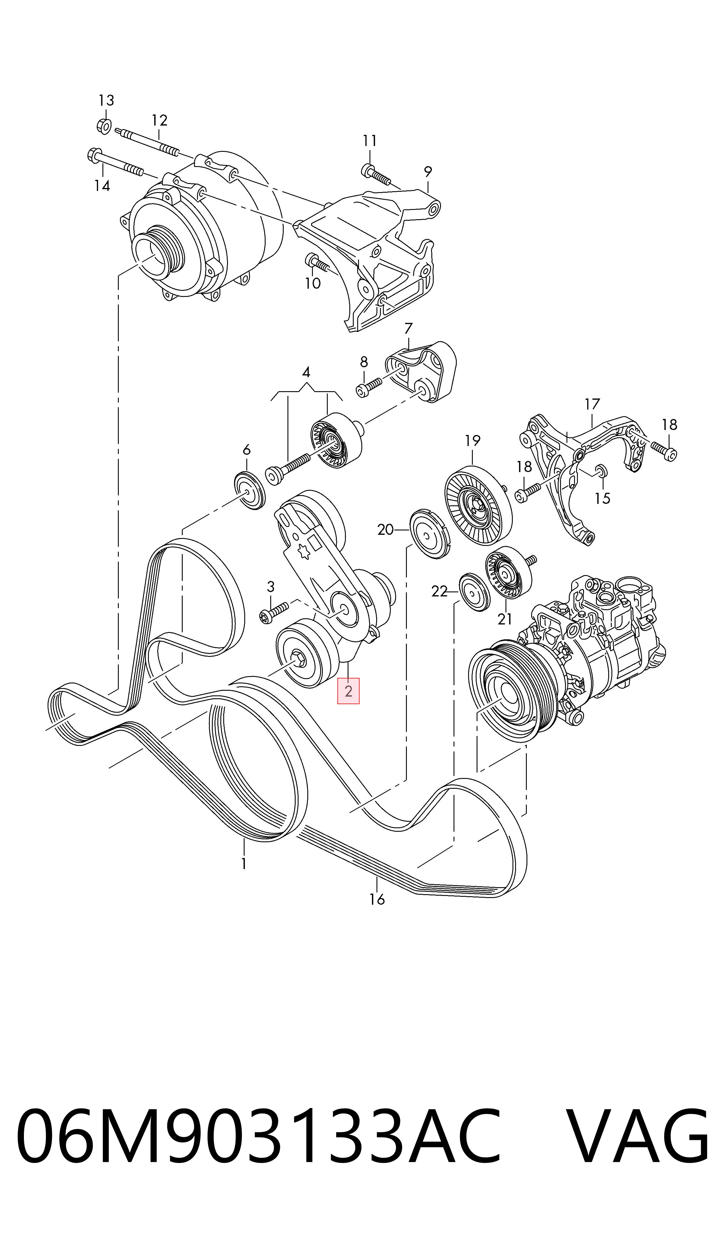 06M903133AC VAG