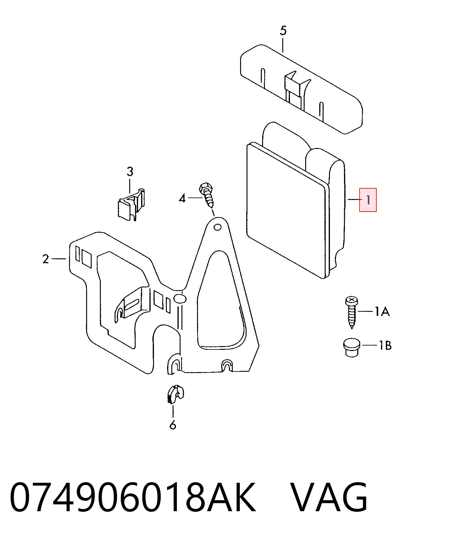 Sterownik silnika do Volkswagen Transporter T4 70B, 70C, 7DB, 7DK, 70J, 70K, 7DC, 7DJ