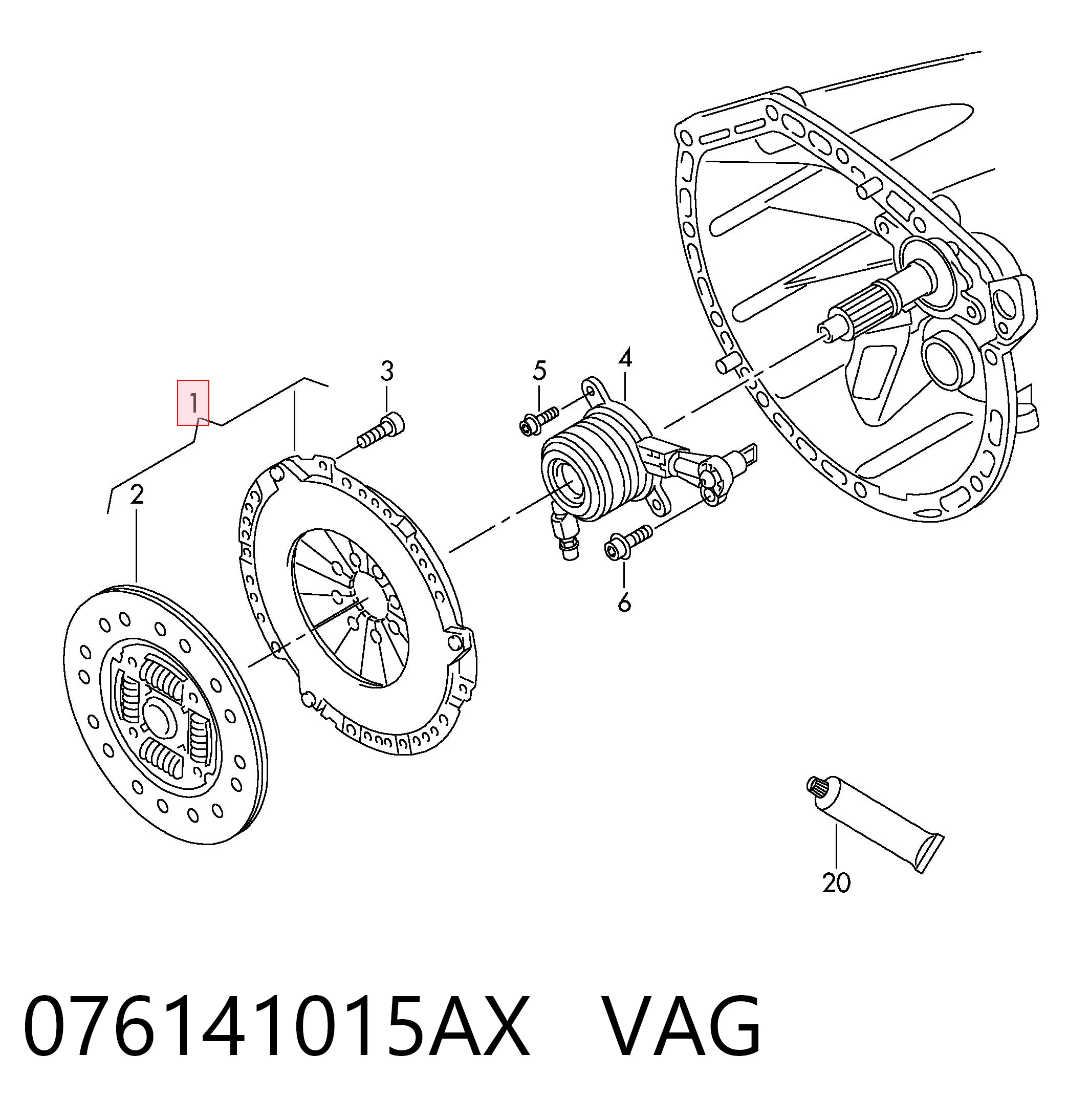 076141015AX VAG
