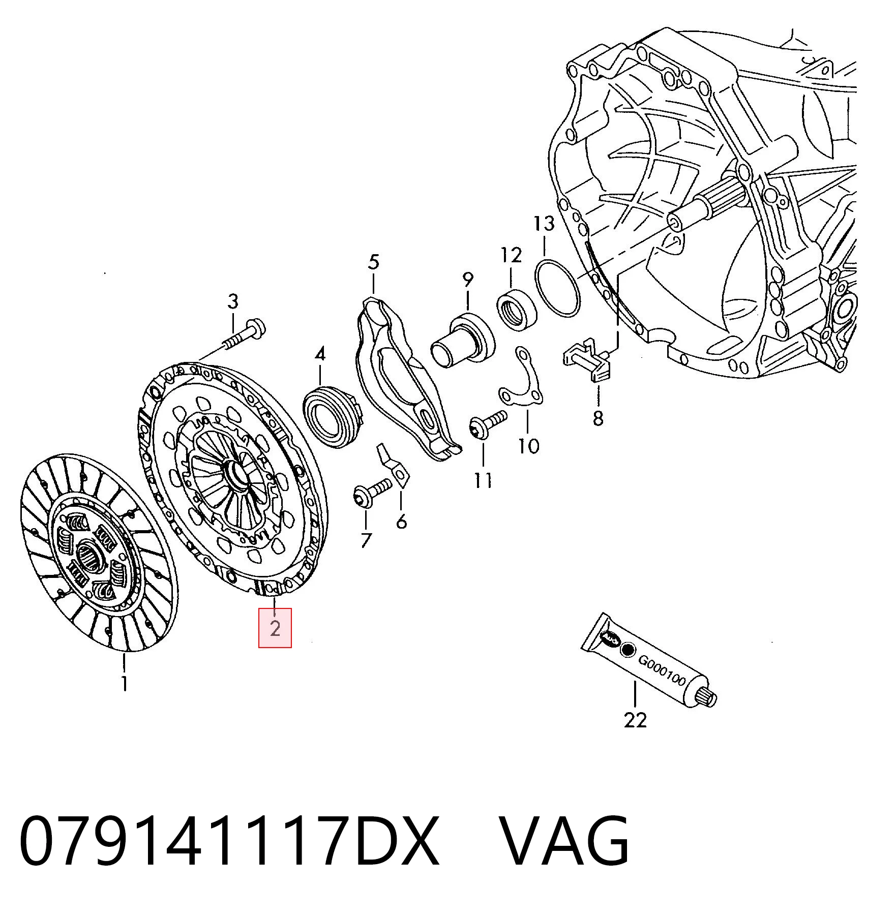 079141117DX VAG