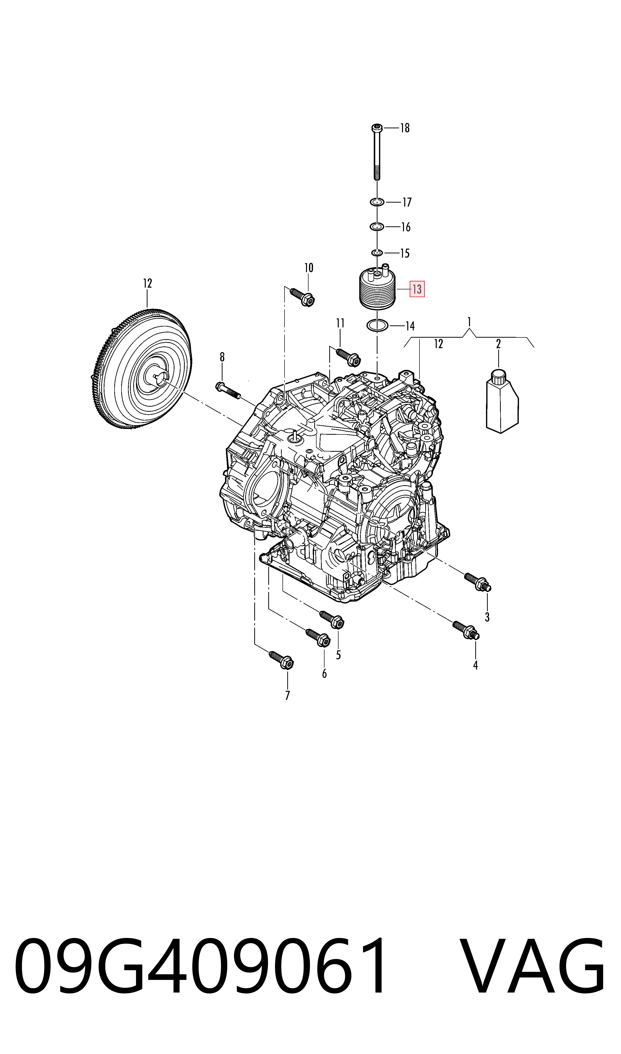 Chłodnica automatycznej/mechanicznej skrzyni biegów VAG 09G409061 cena, od 43,37 USD