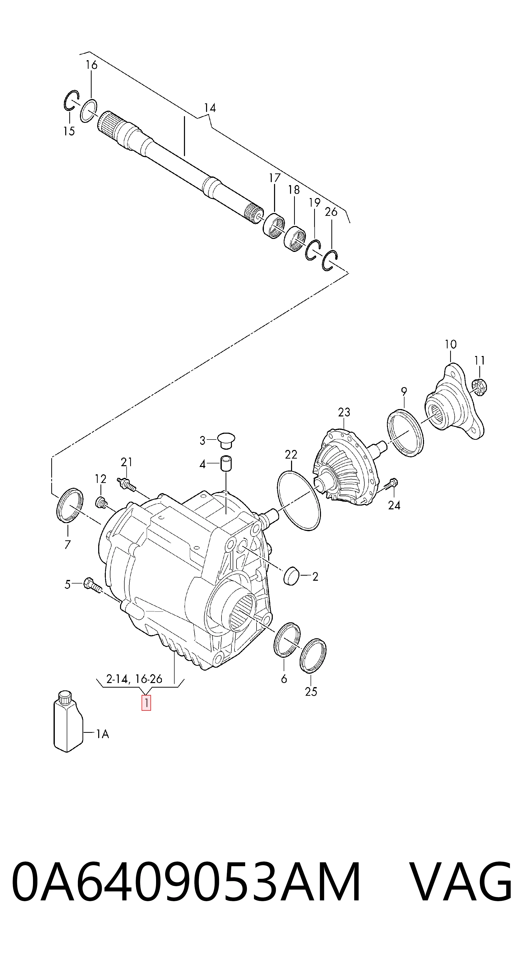 Skrzynia rozdzielcza do Audi Q3  8UB, 8UG