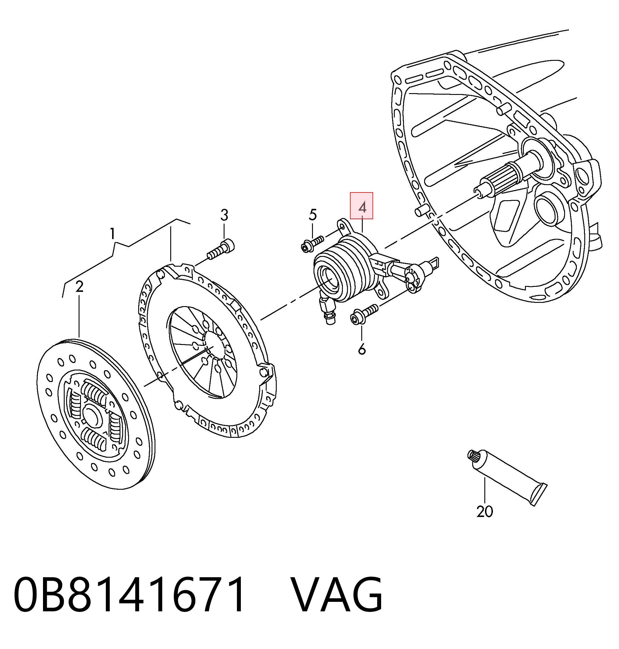 0B8141671 VAG
