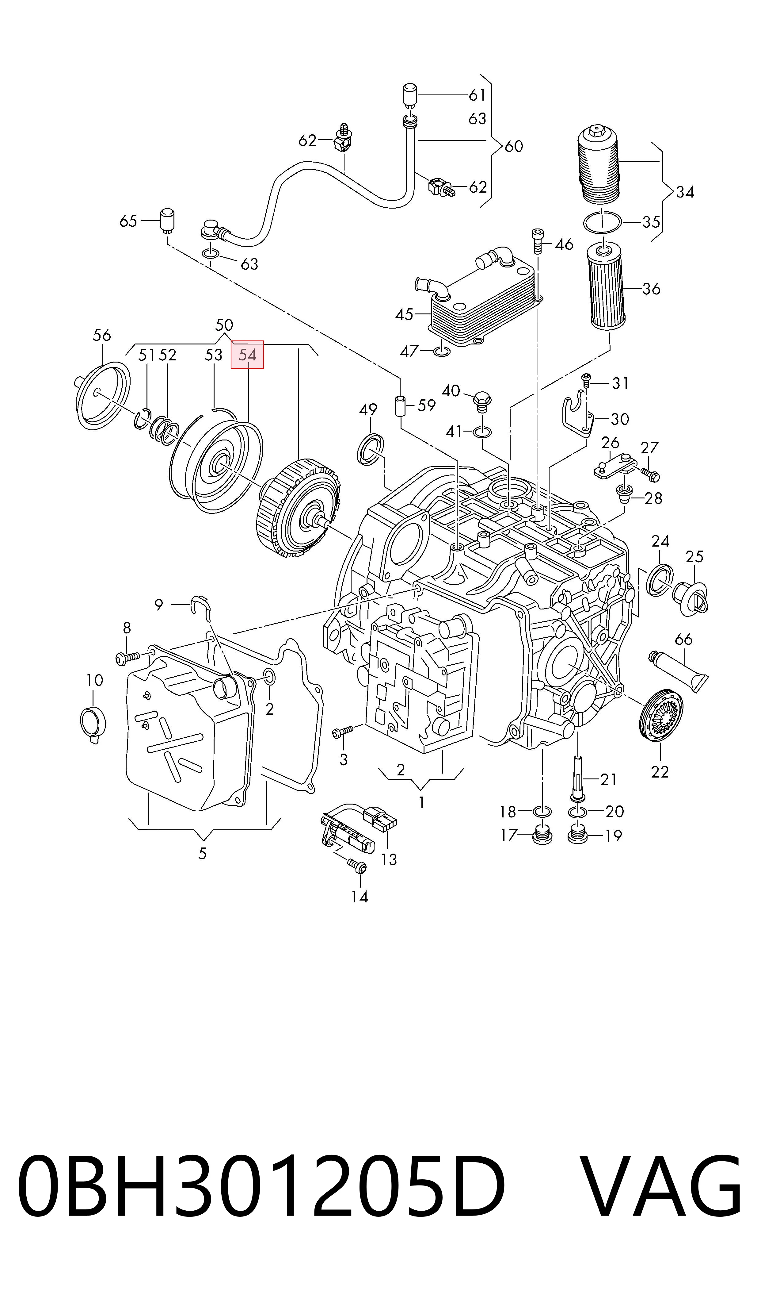 0BH301205D VAG