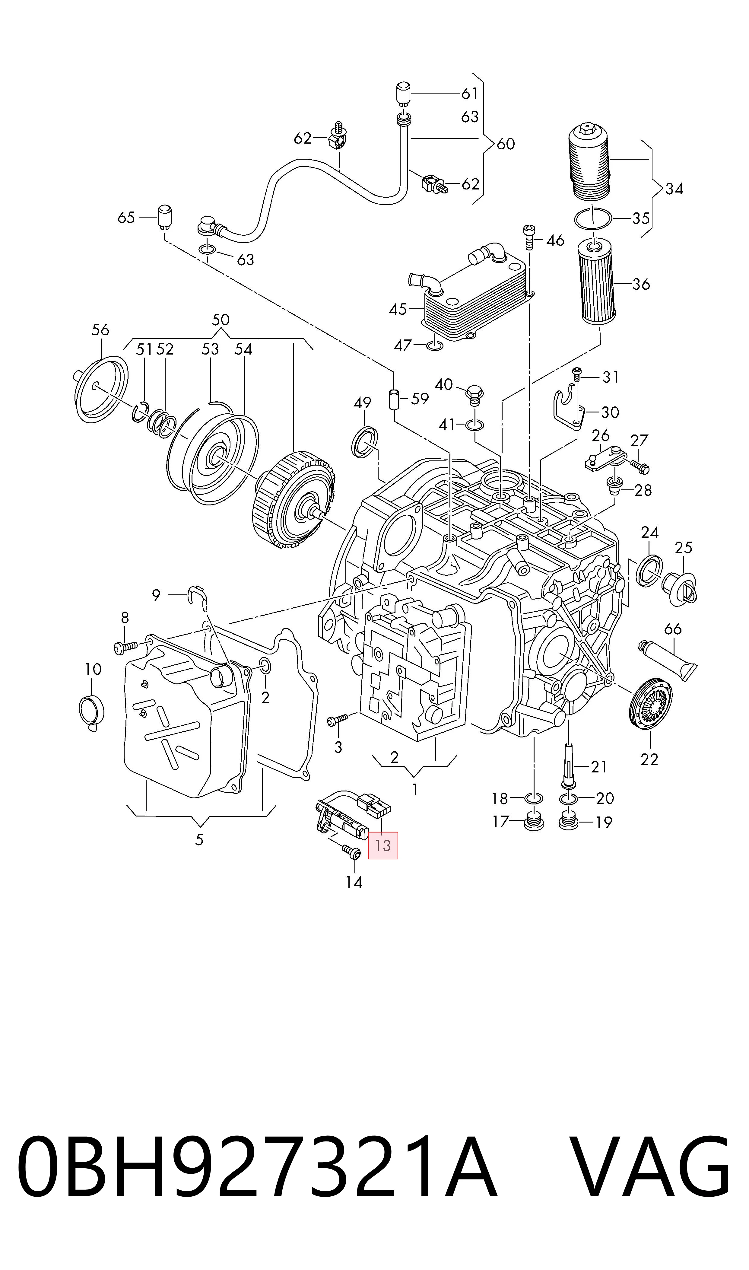 Czujnik prędkości do Volkswagen Transporter SGA, SGH, SHA, SHH
