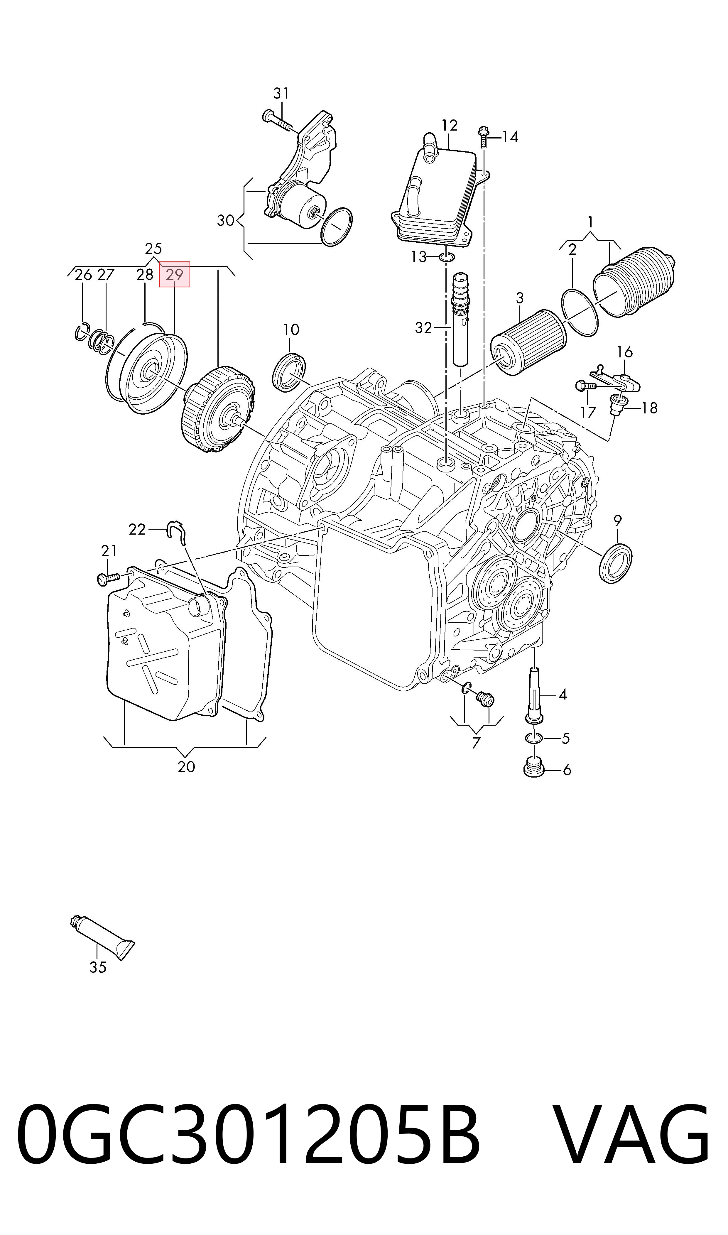0GC301205B VAG
