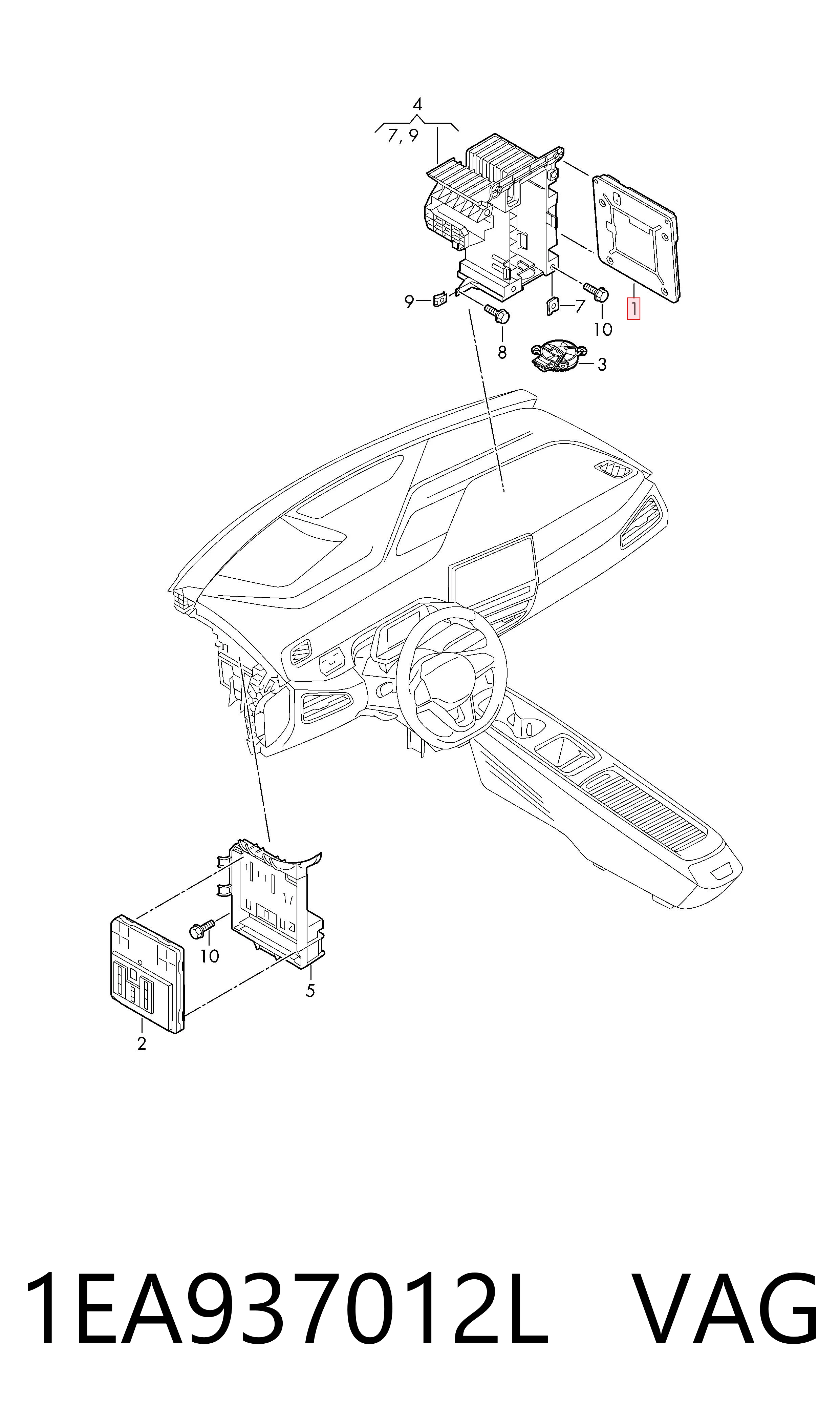  VAG 1EA937012L