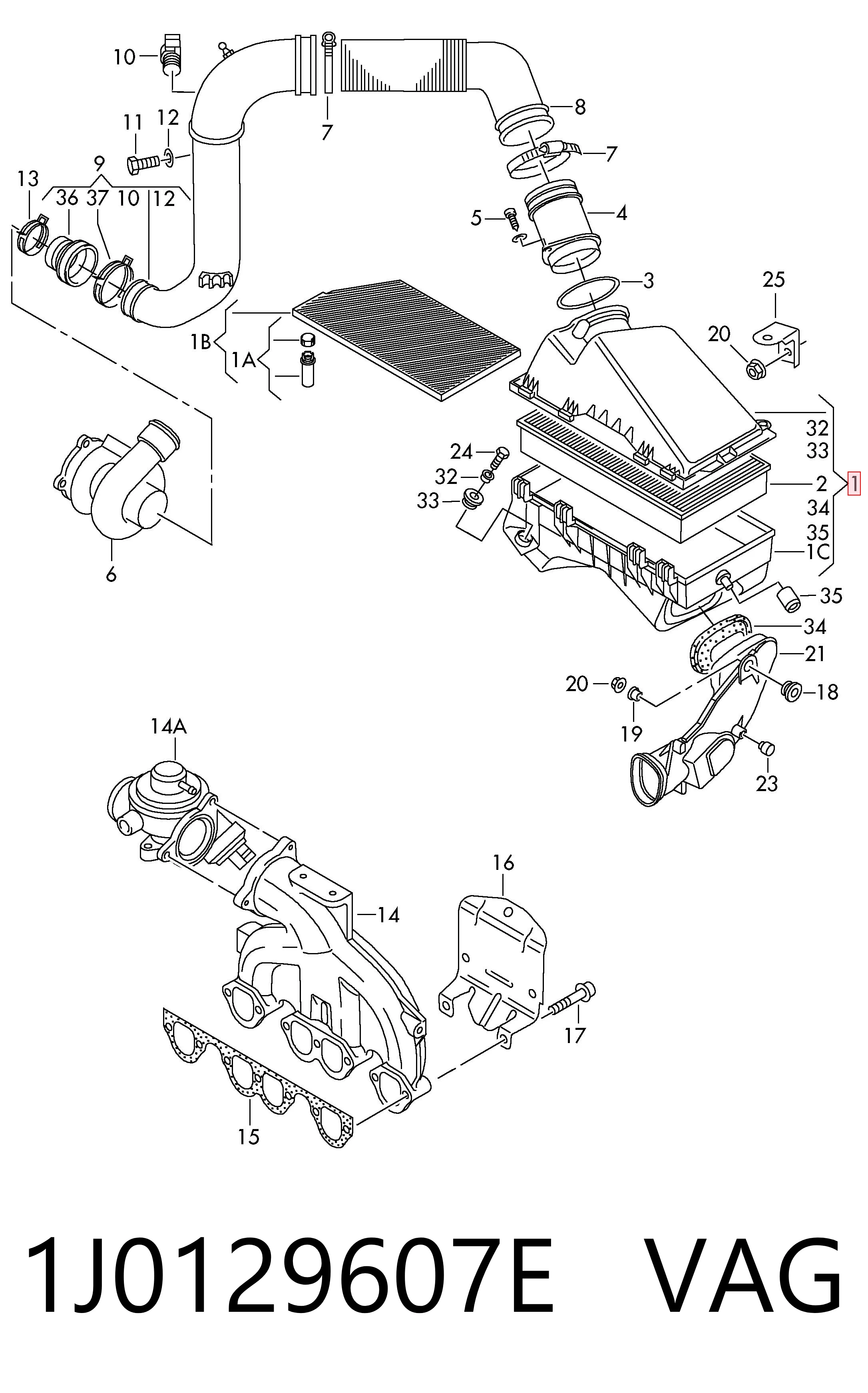 1J0129607E VAG