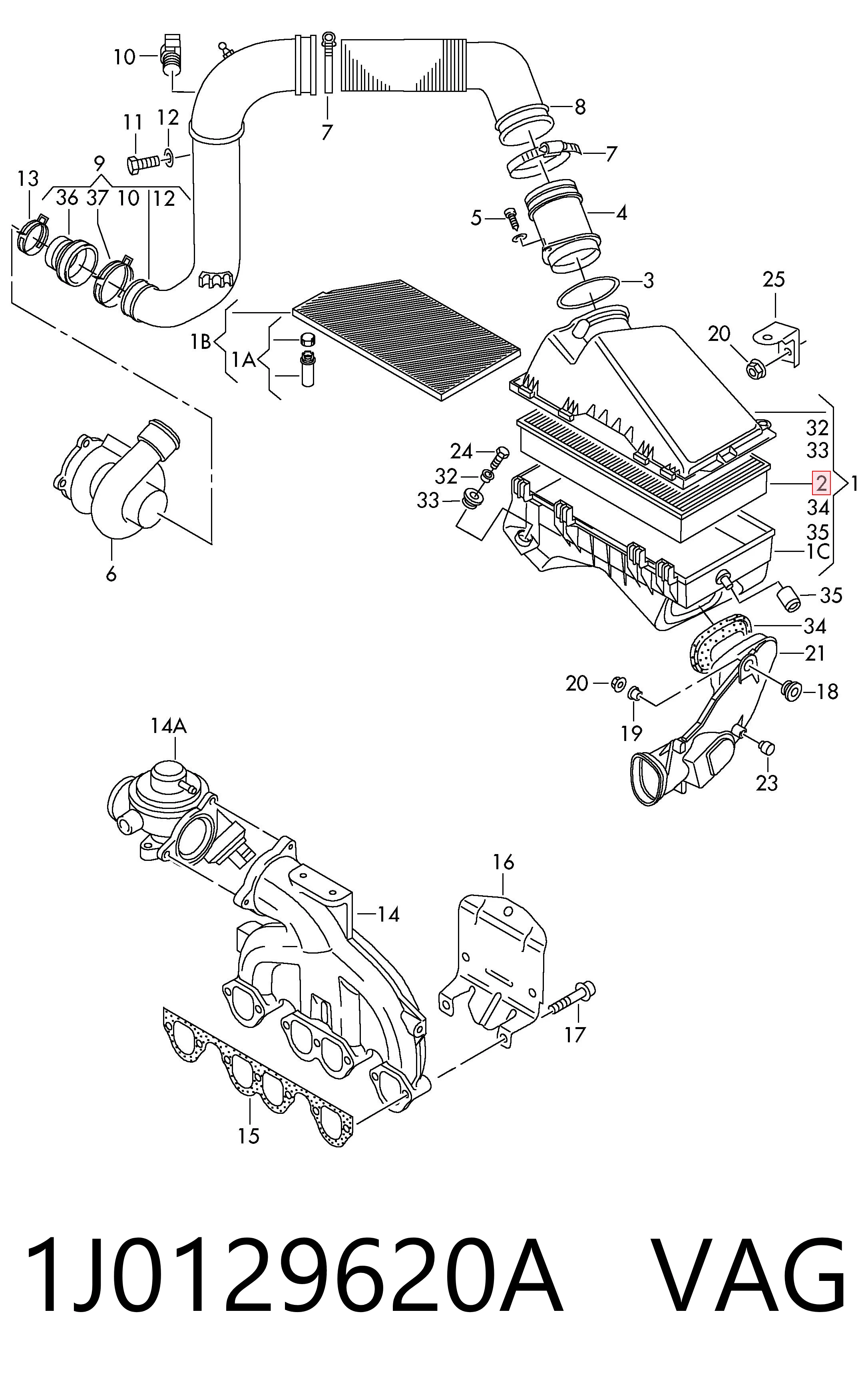 1J0129620A VAG