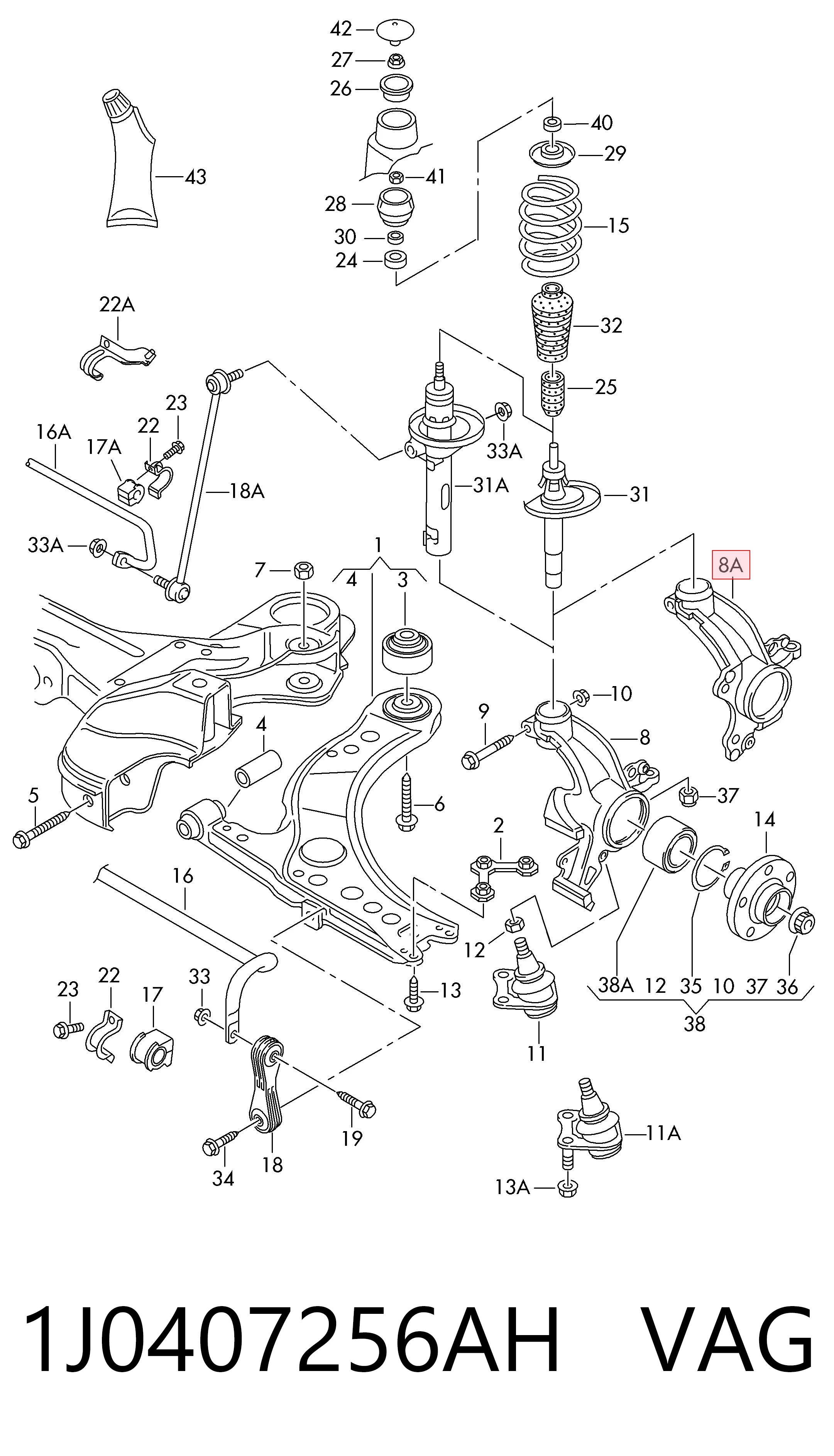 1J0407256AH VAG