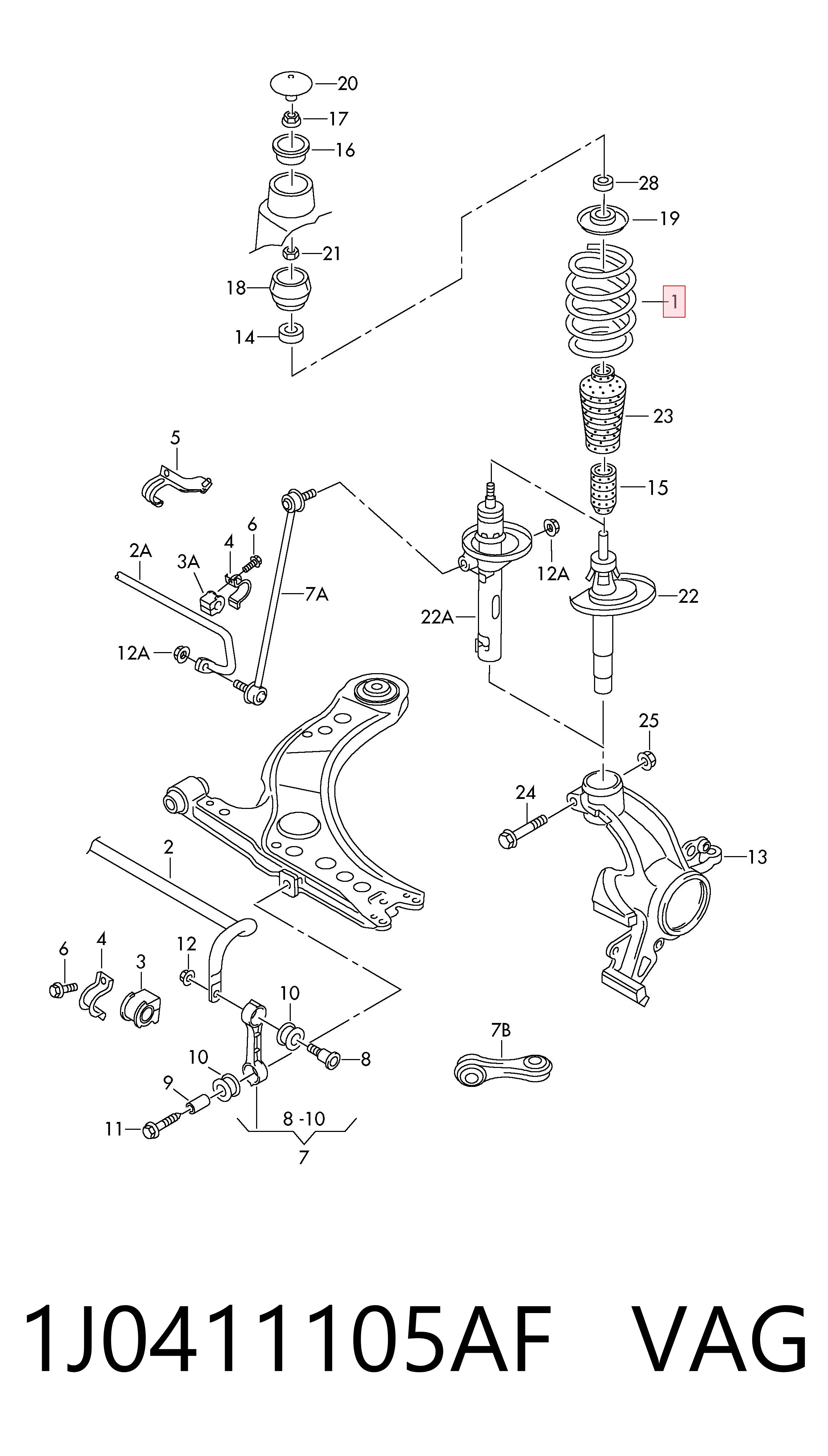 1J0411105AF VAG