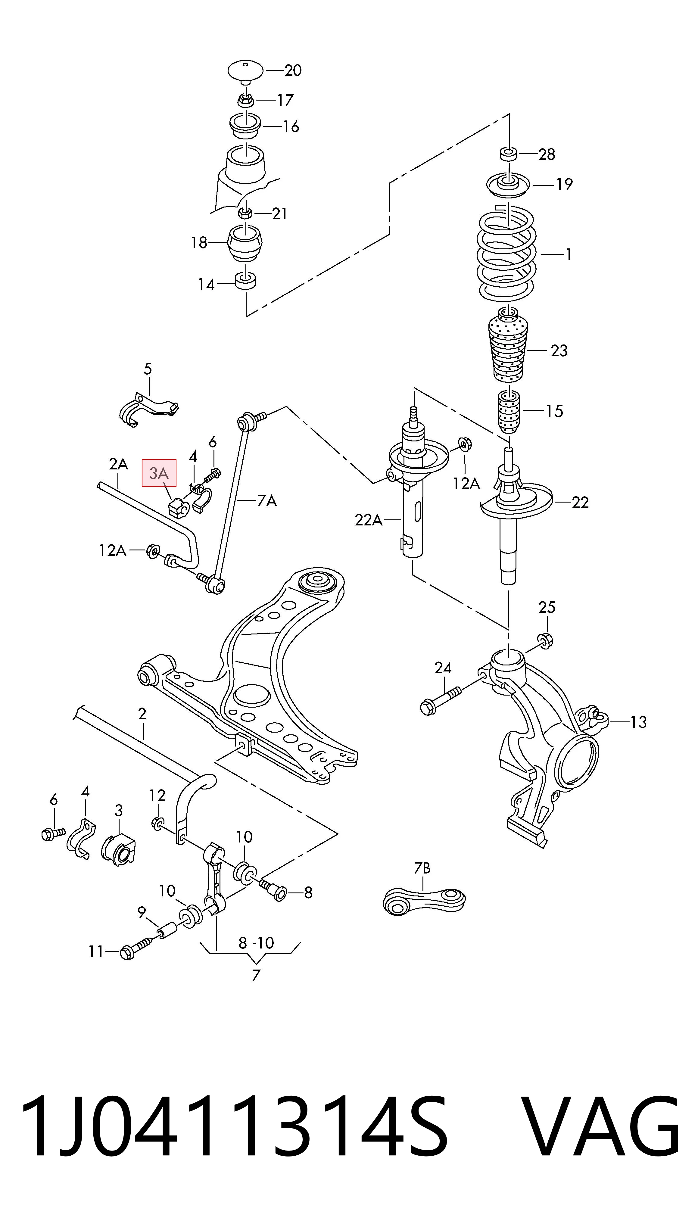 1J0411314S VAG