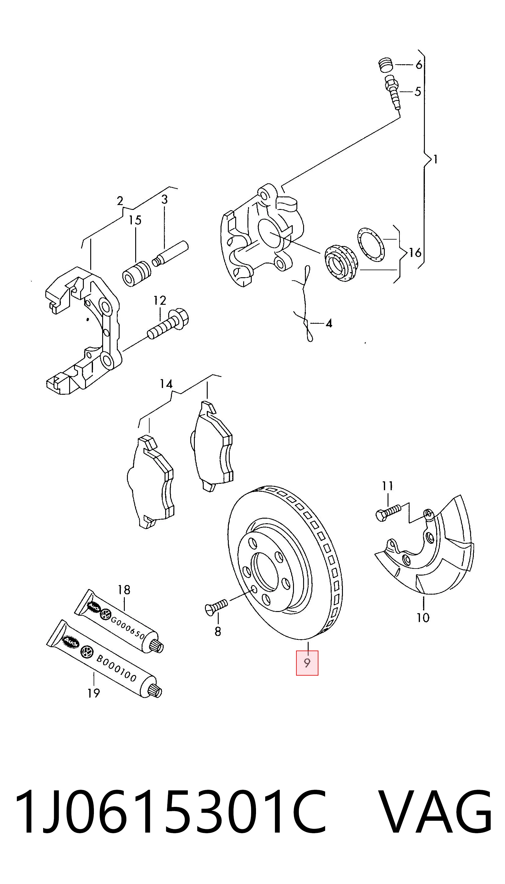 1J0615301C VAG