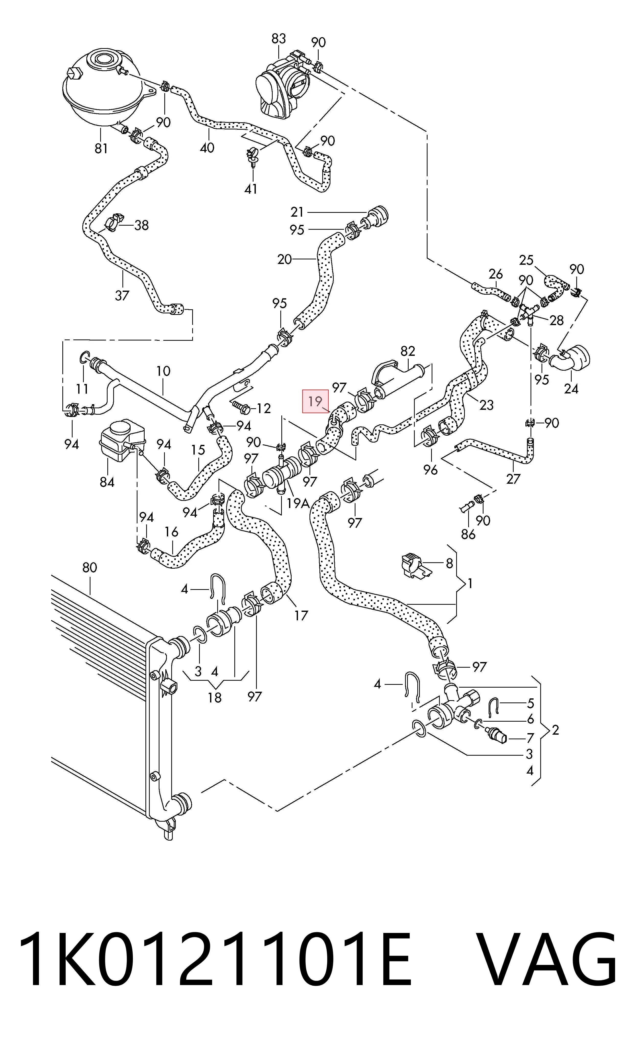 1K0121101E VAG