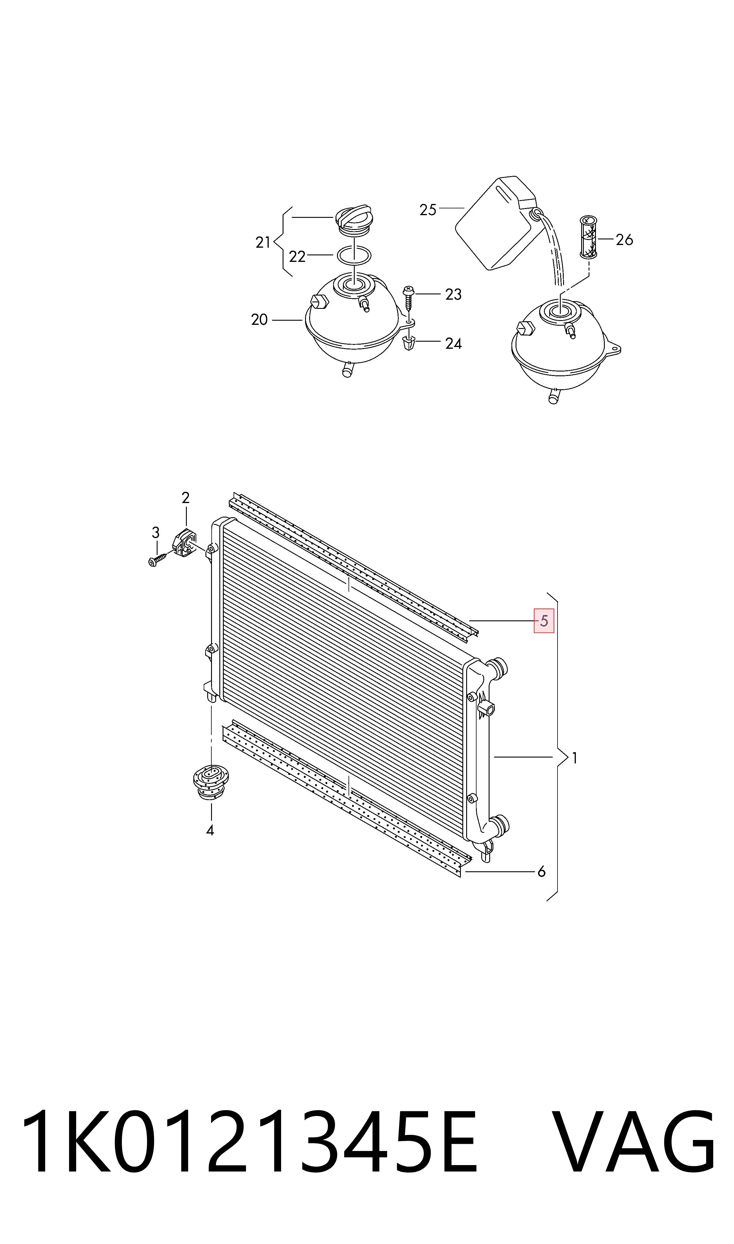 1K0121345E VAG 