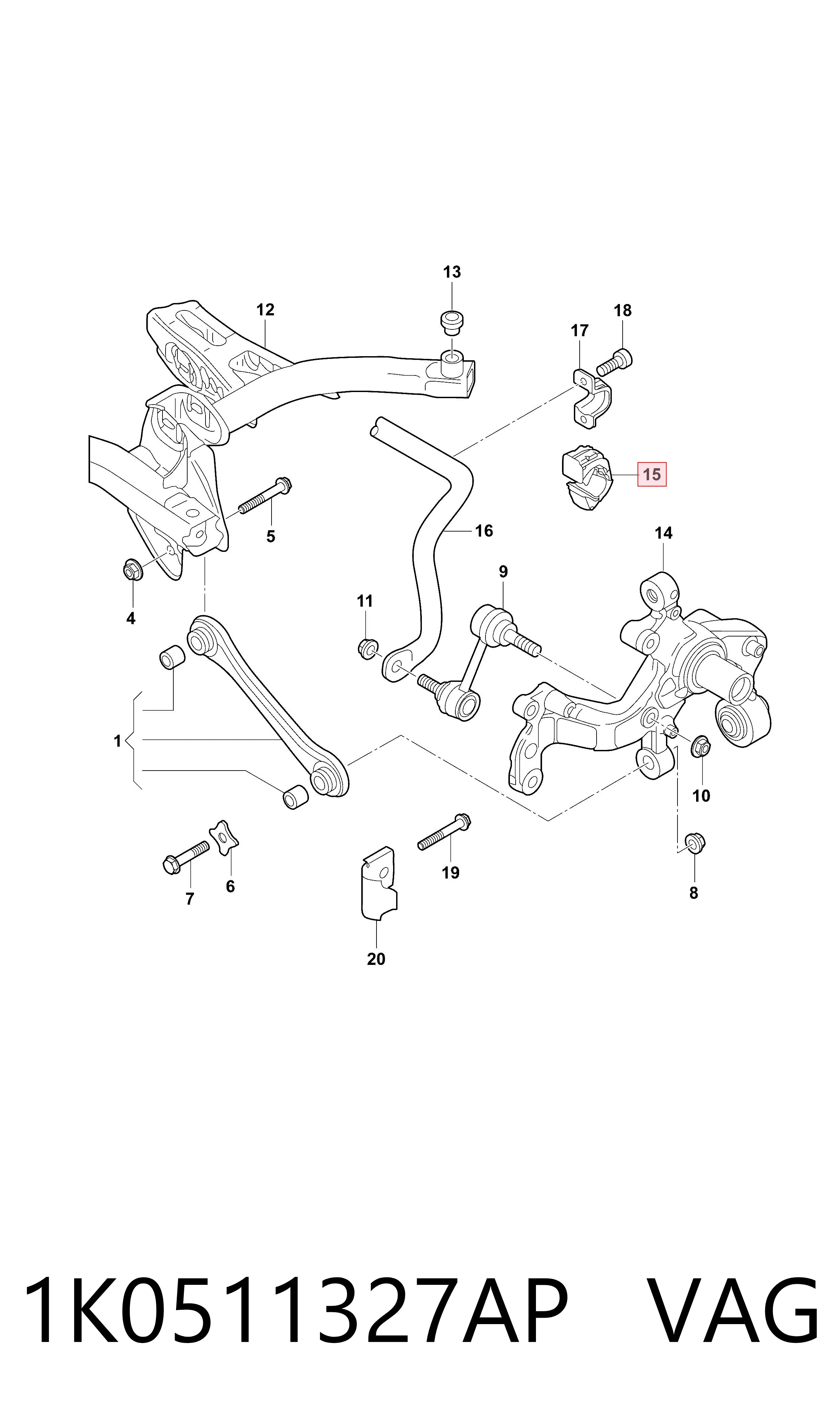 1K0511327AP VAG