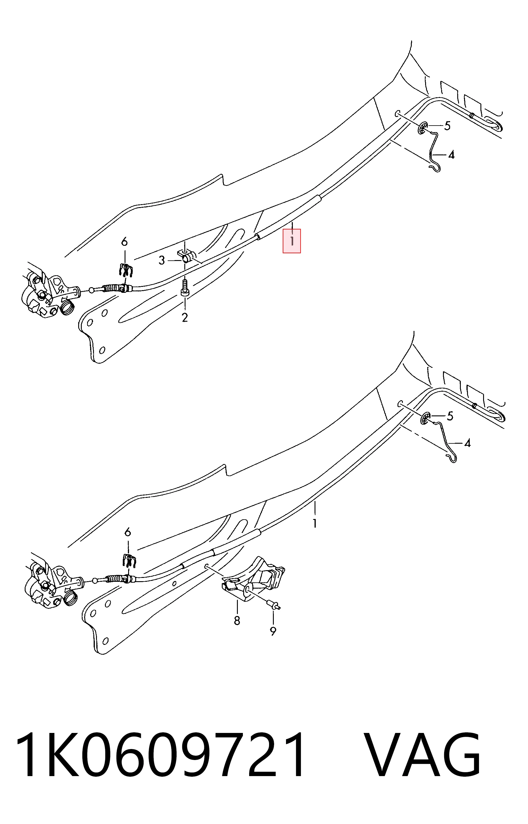 1K0609721 VAG