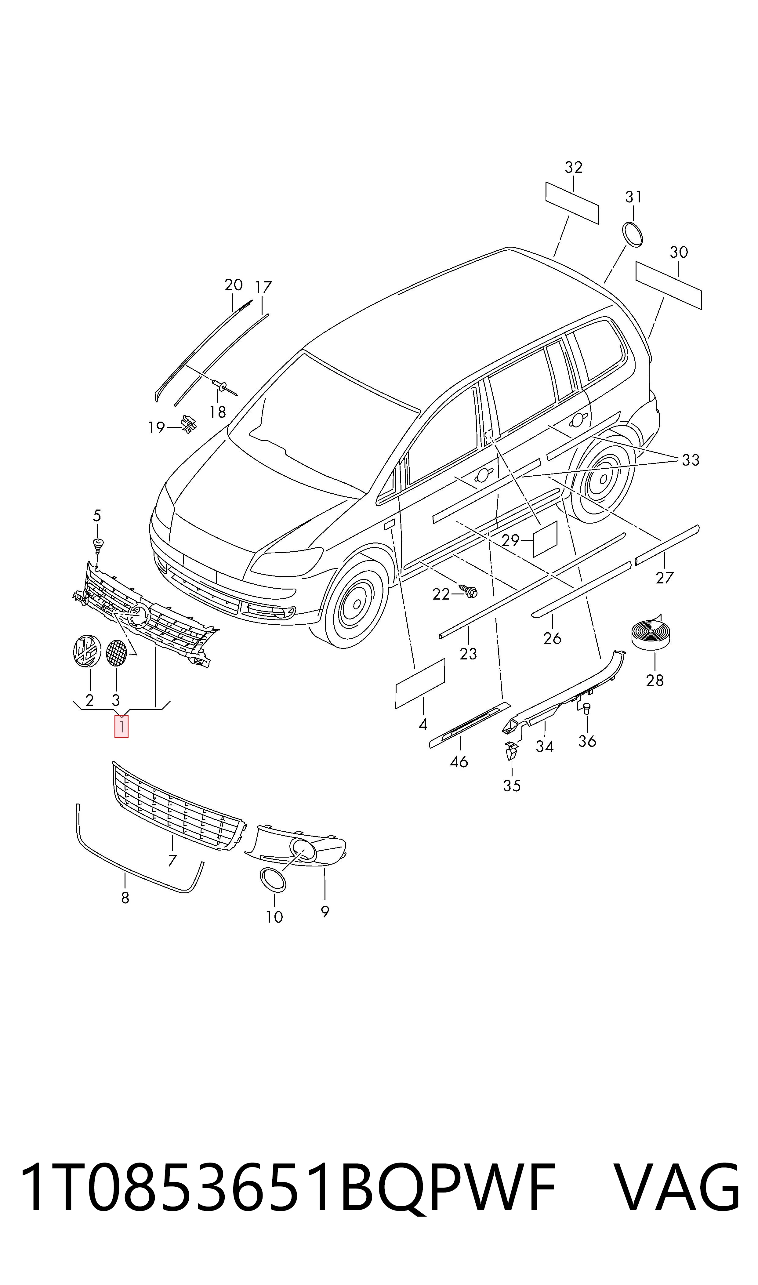  Volkswagen Touran II minivan kupić w Polsce