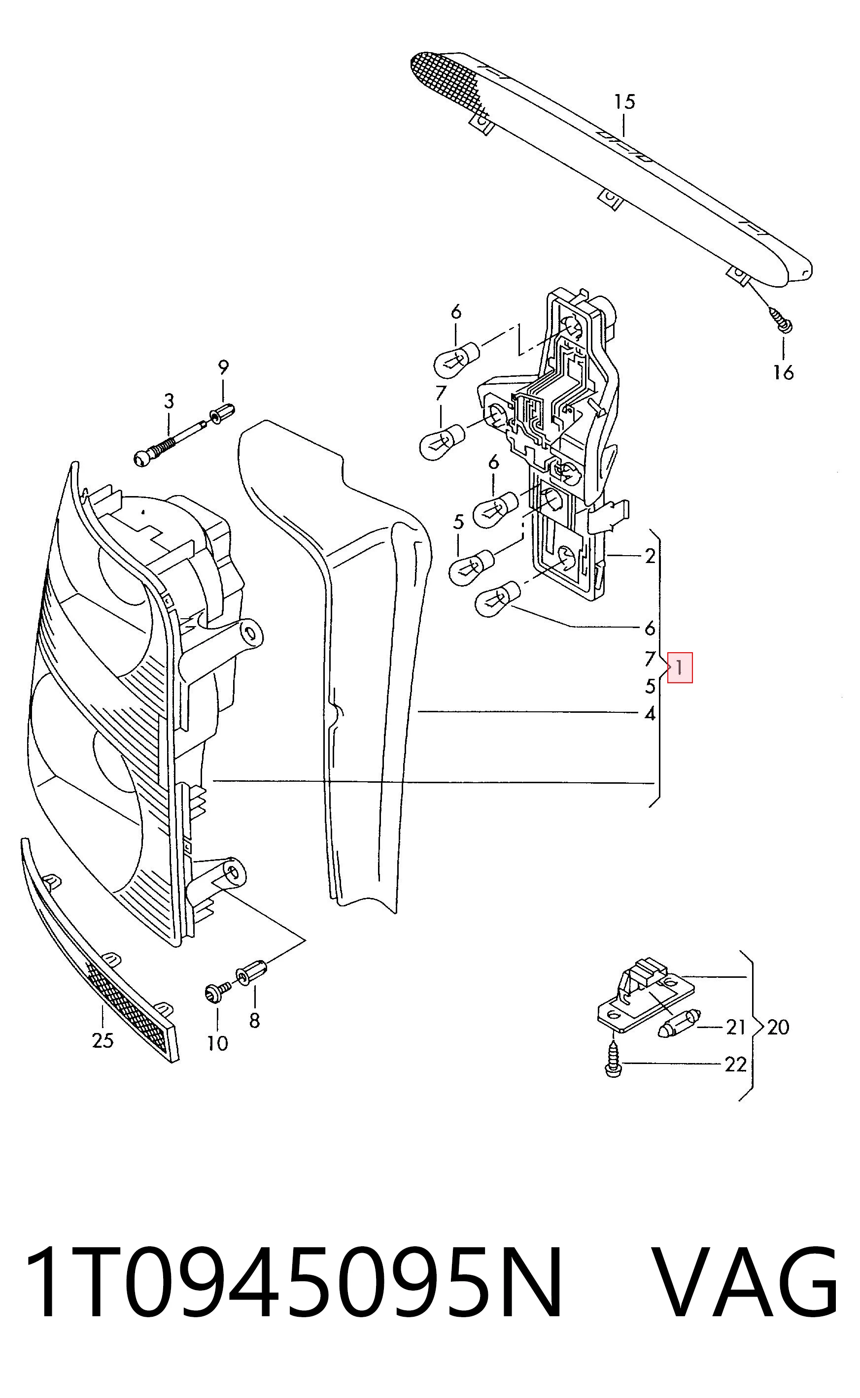 1T0945095N VAG
