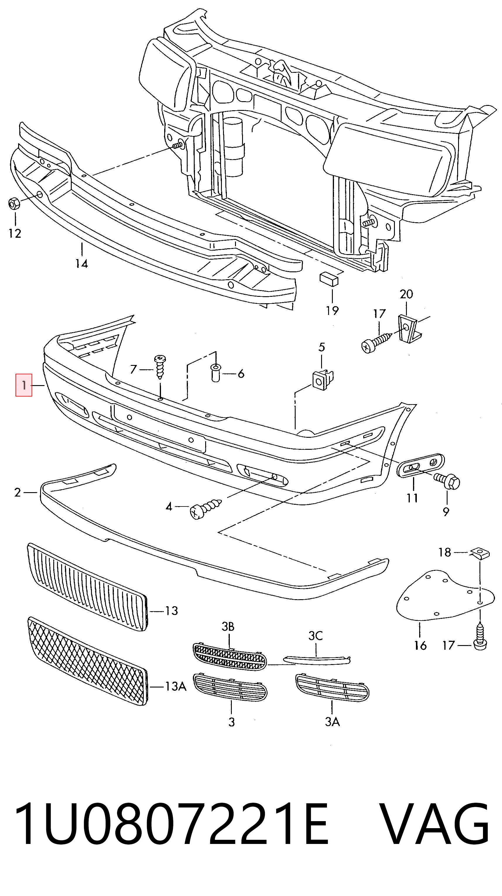 1U0807221E VAG