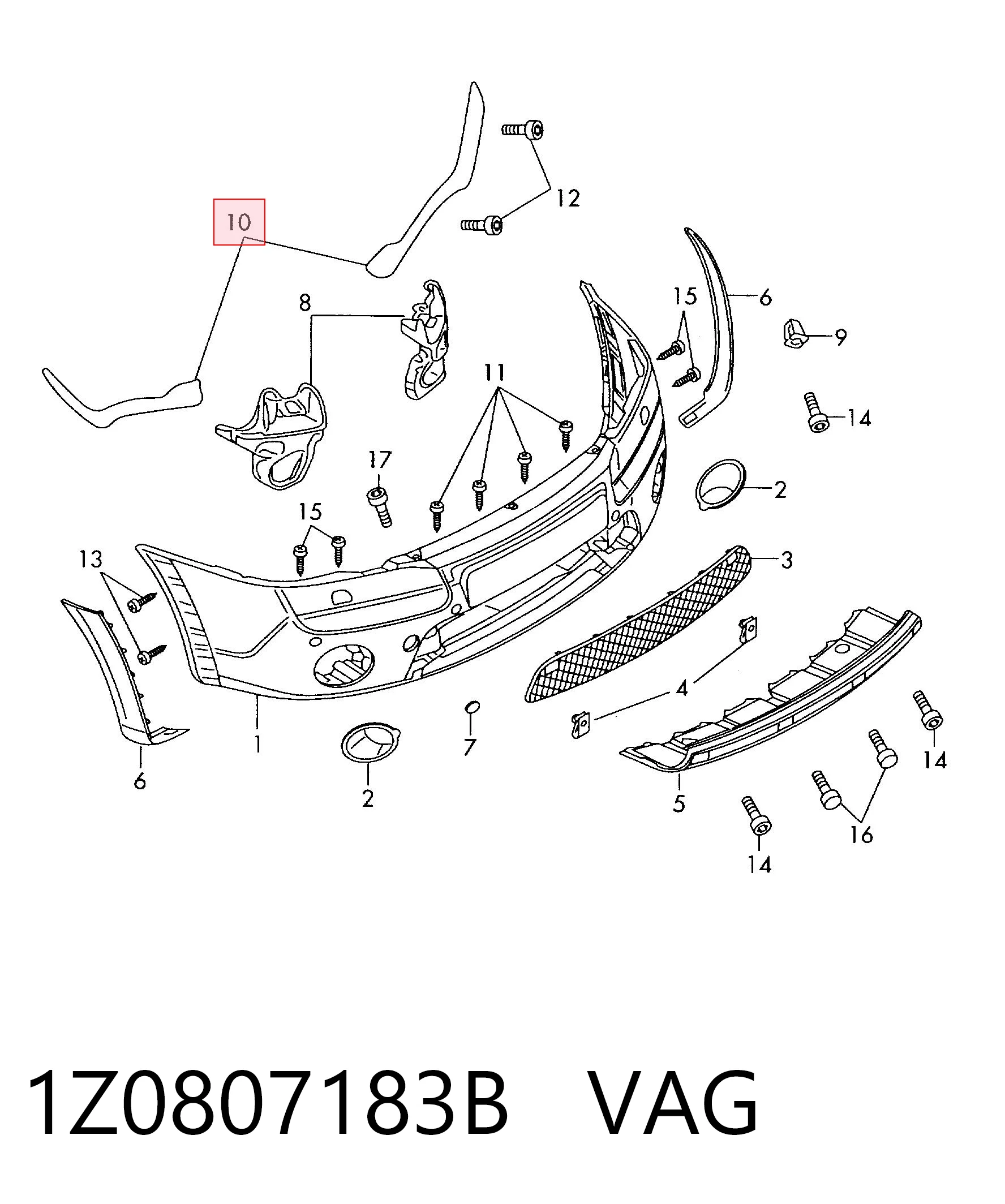1Z0807183B VAG